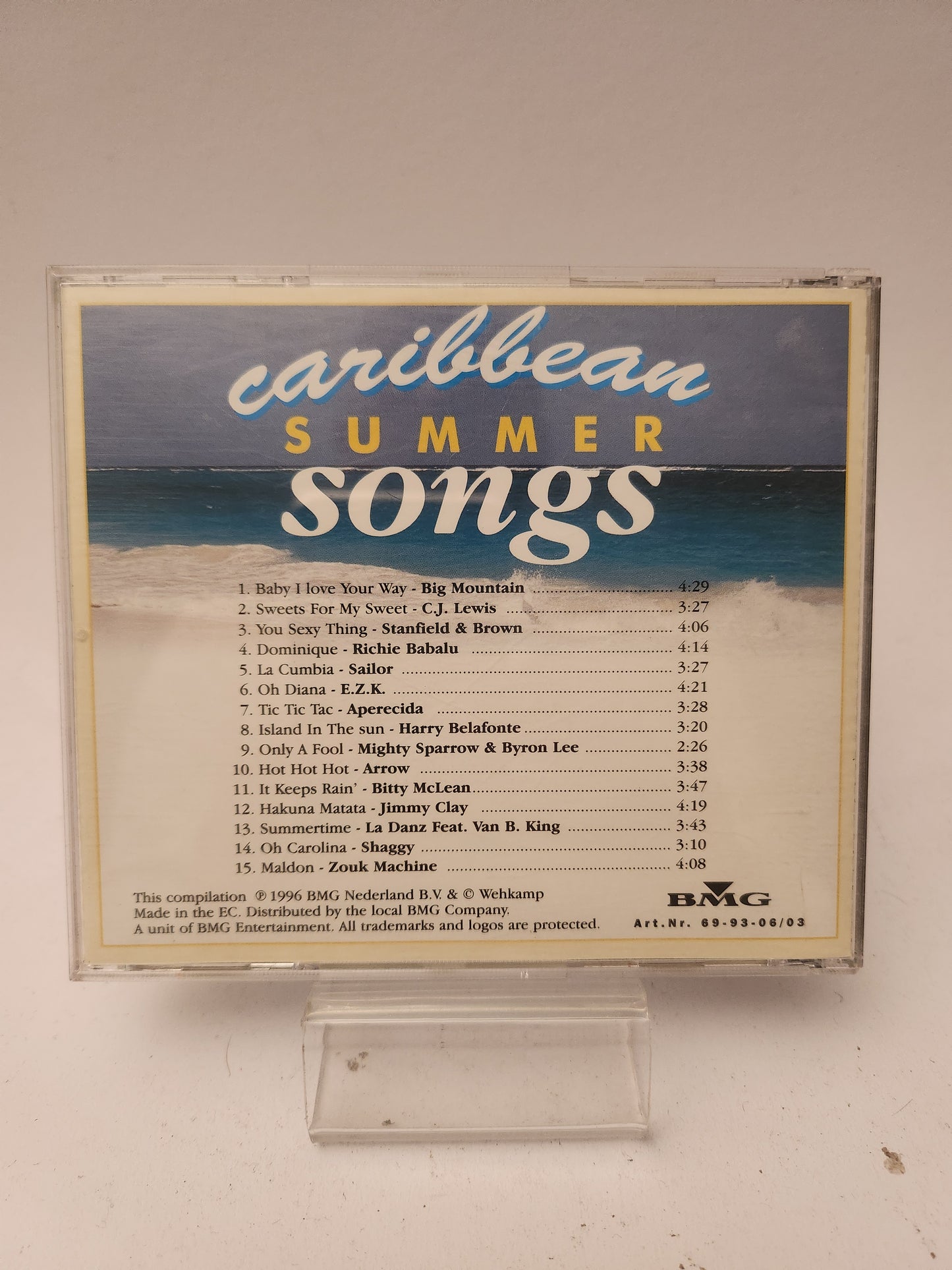 Caribbean Summer Songs CD