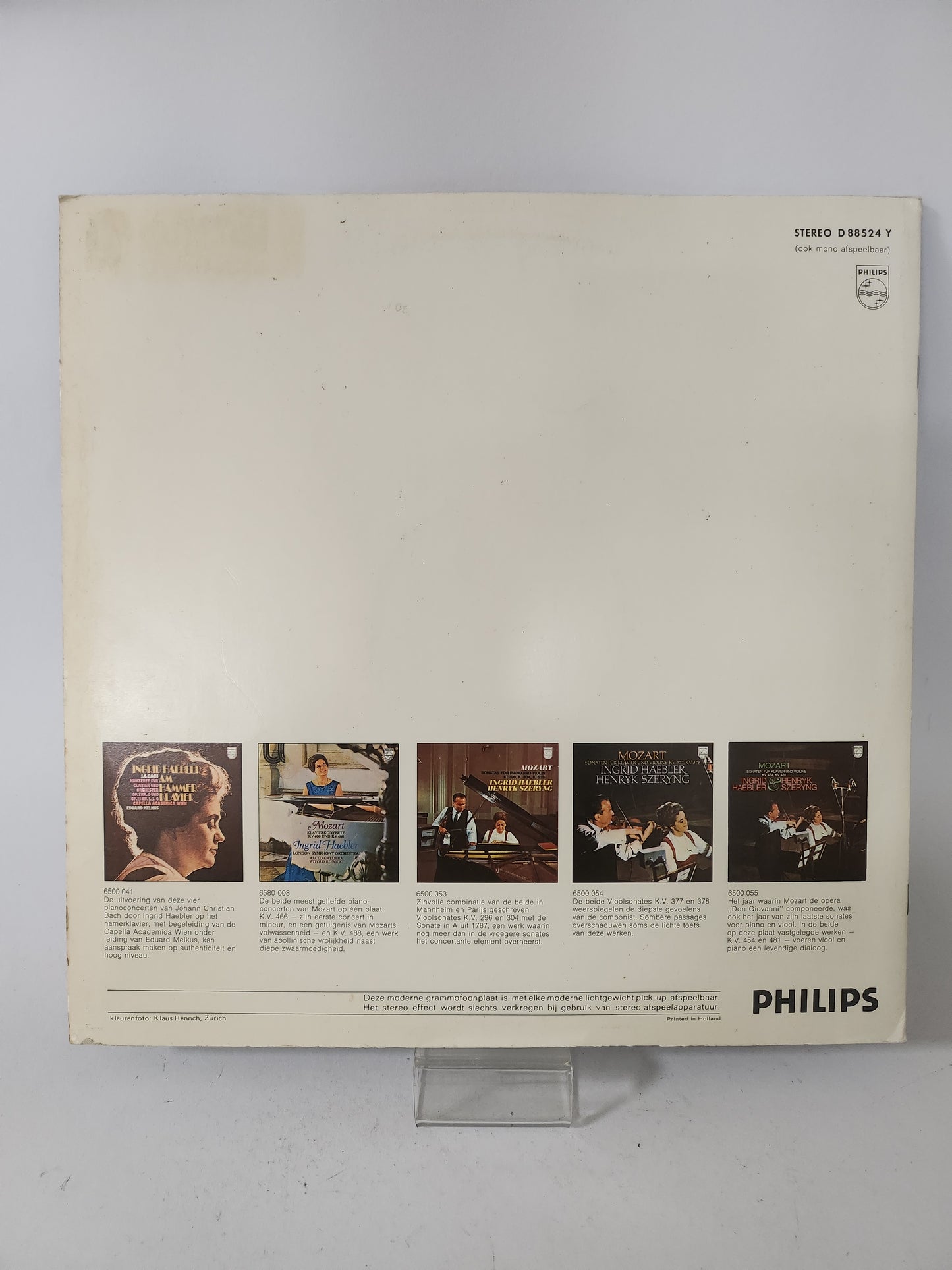 Ingrid Haebler: Op Veler Verzoek LP Vinyl