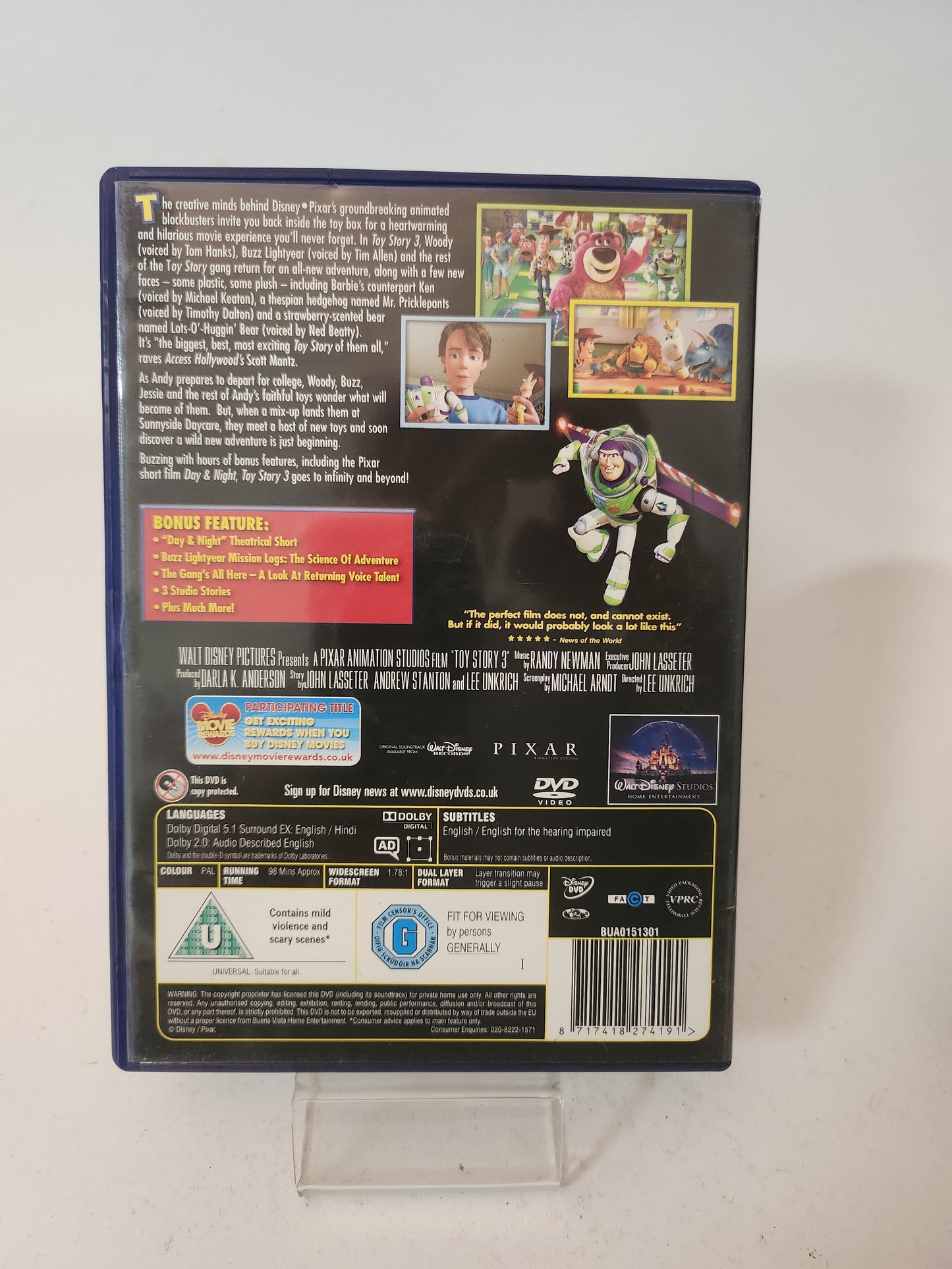 Toy Story 3 Dvd Kids