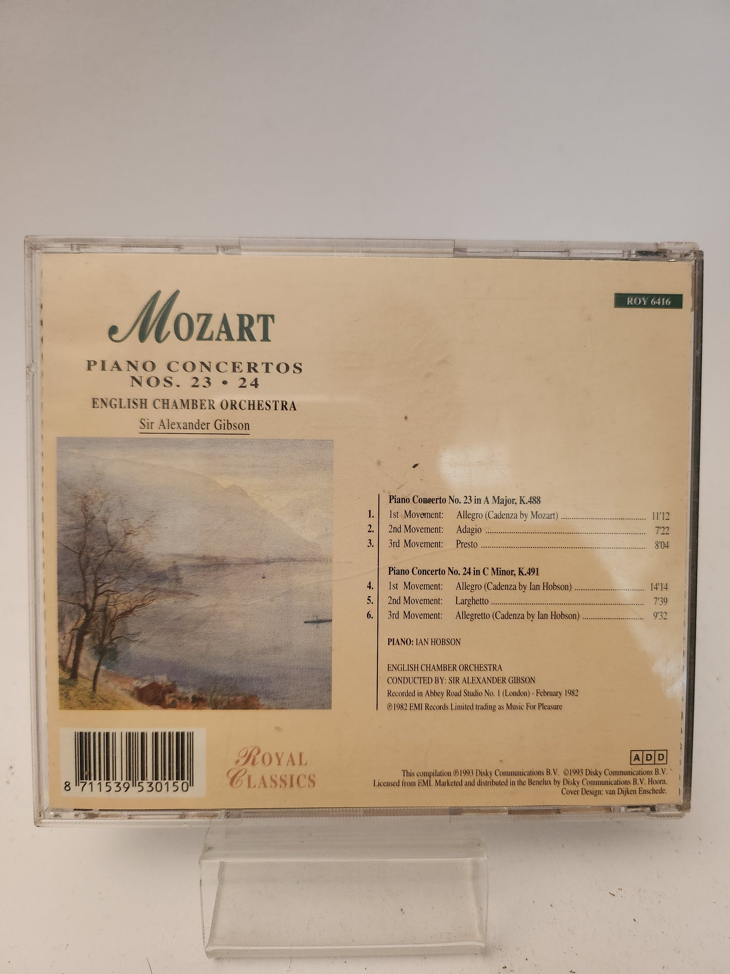Mozart: Piano Concertos No 23 & 24 CD