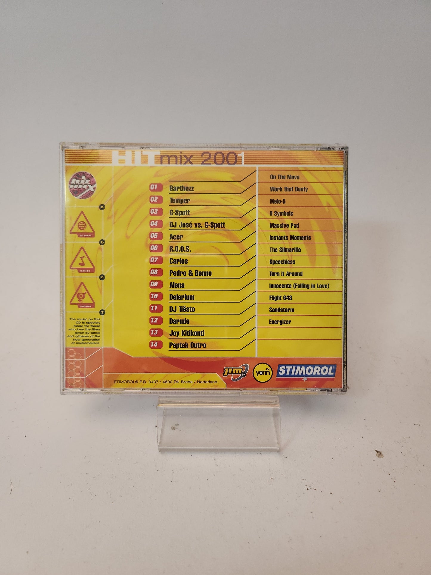 Hit Mix 2001: Mixed by DJ José CD