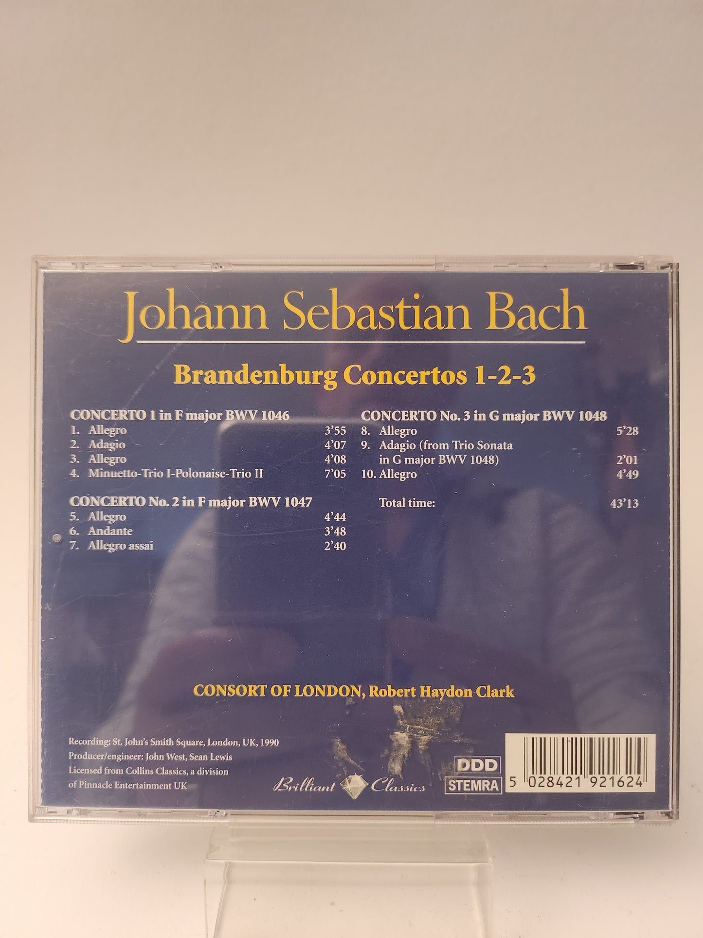 Bach: Brandenburg Concertos 1-2-3 CD