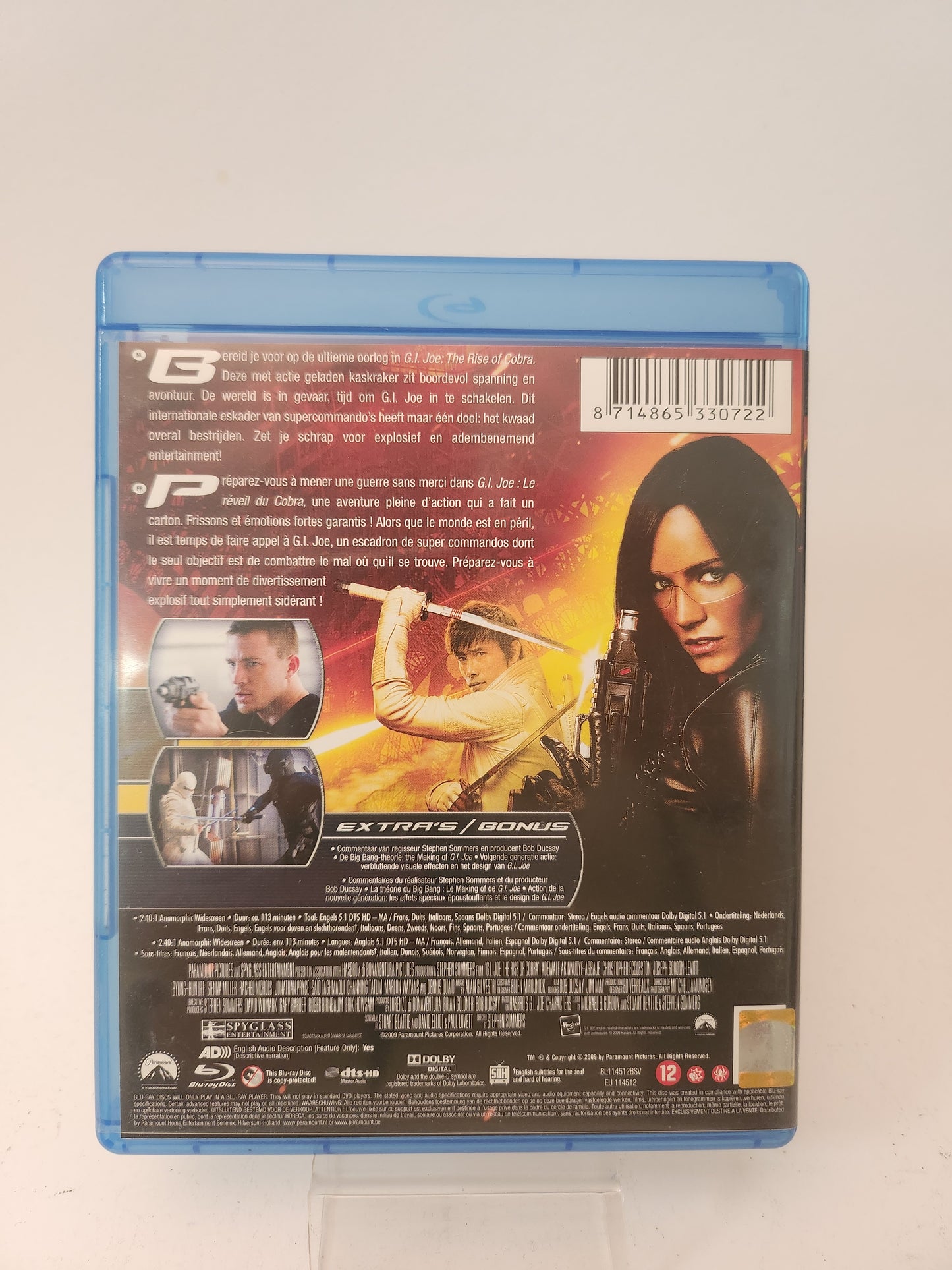 G.I Joe: the Rise of the Cobra Blu-Ray