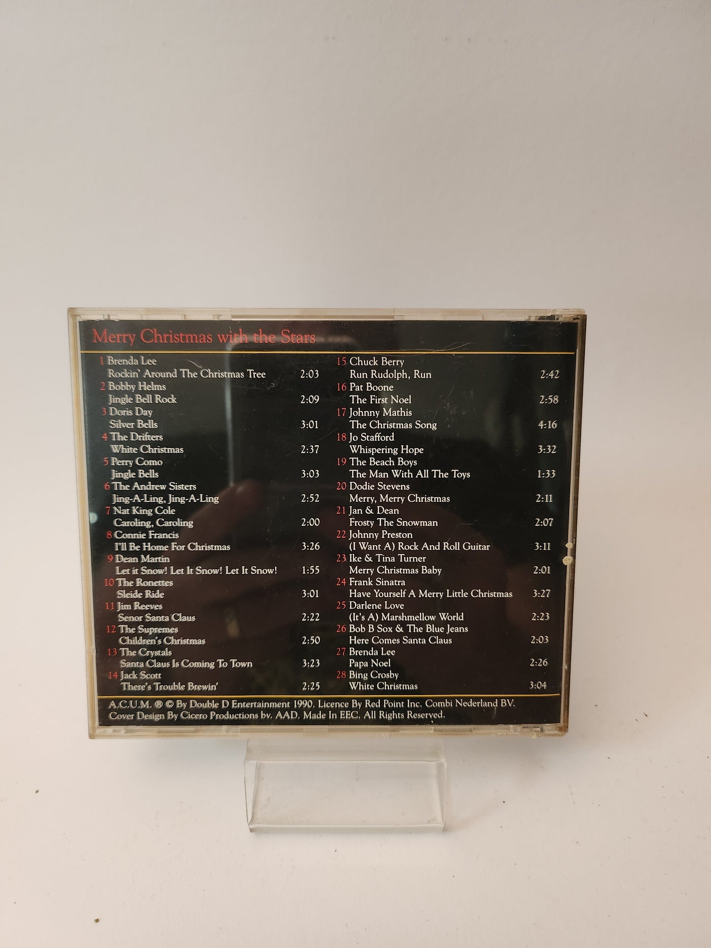 Merry Christmas with the Stars CD