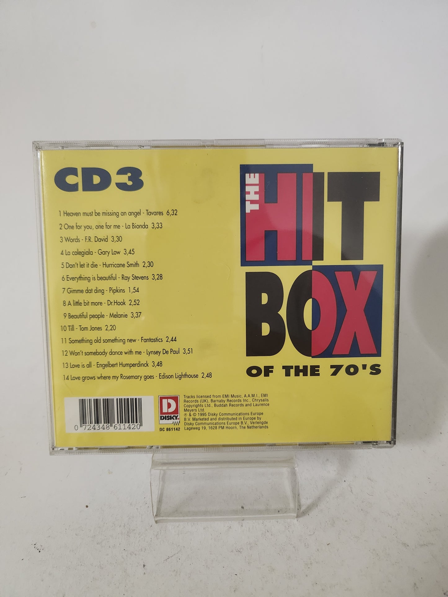 Hit Box of the 70's Deel 3 CD