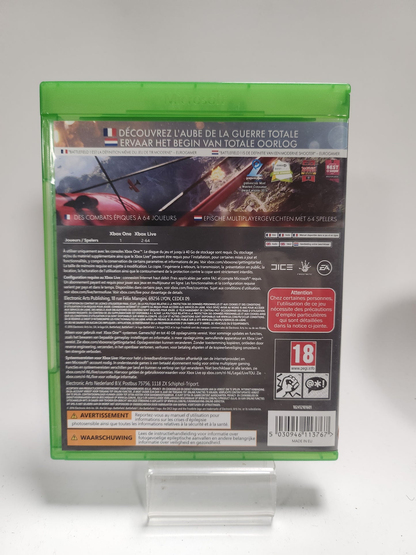 Battlefield 1 (No Book) Xbox One