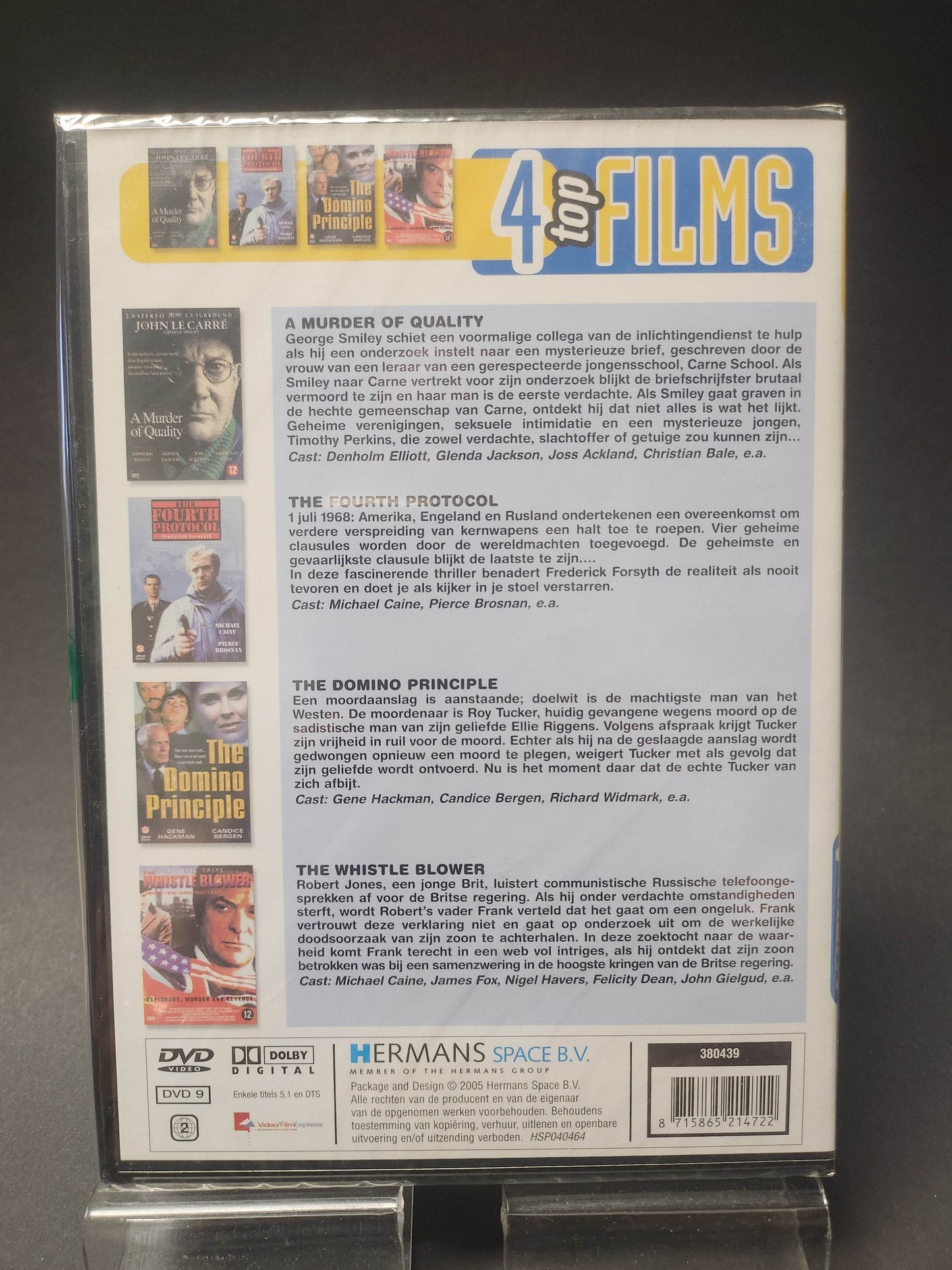 4 in 1 Moviebox geseald DVD - Feniks Gameshop