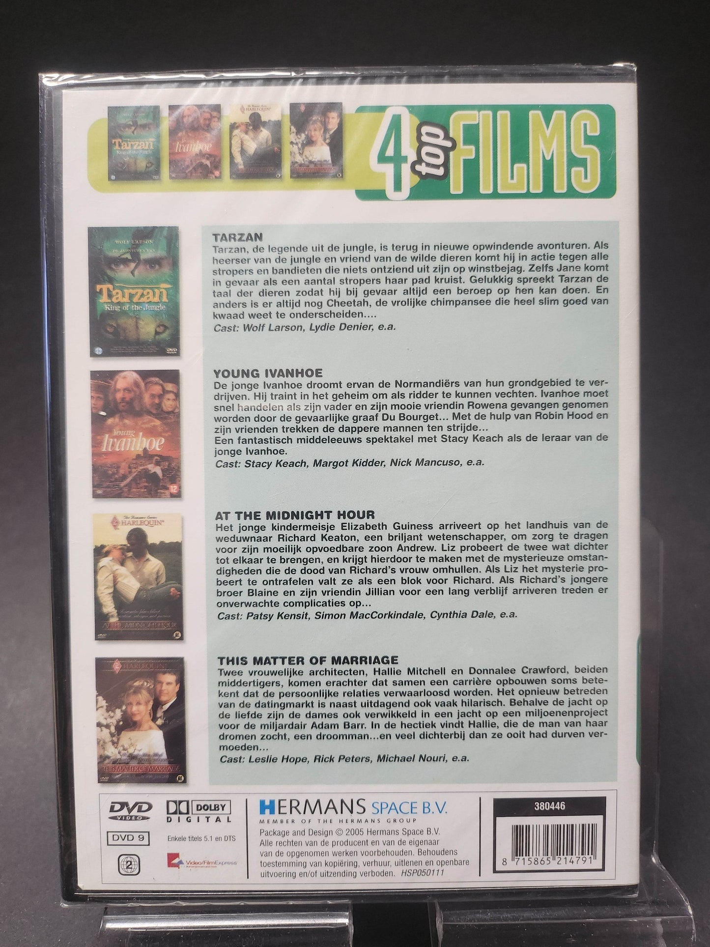 4 in 1 MovieBox geseald DVD - Feniks Gameshop