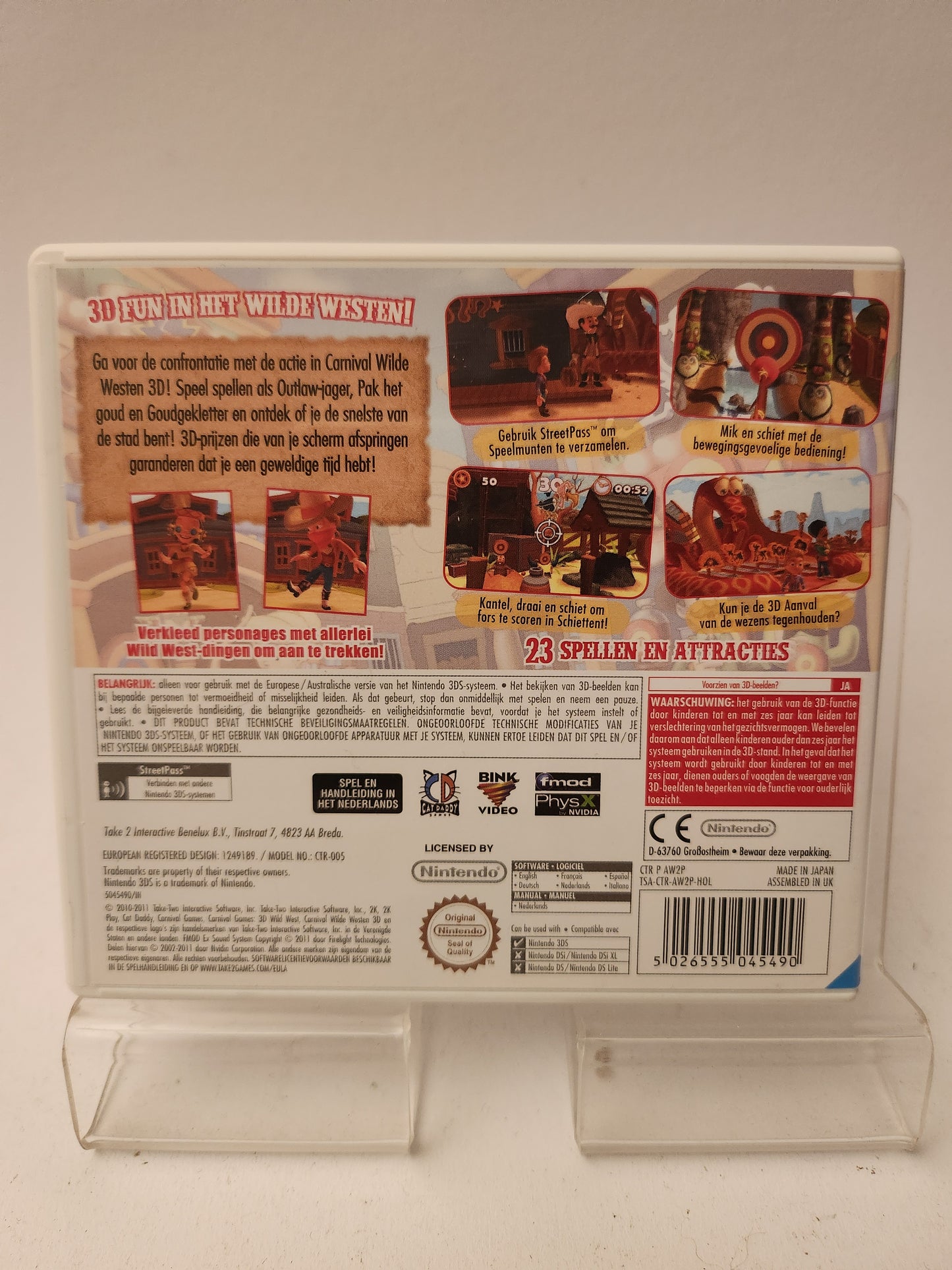Karneval Wild West 3D Nintendo 3DS