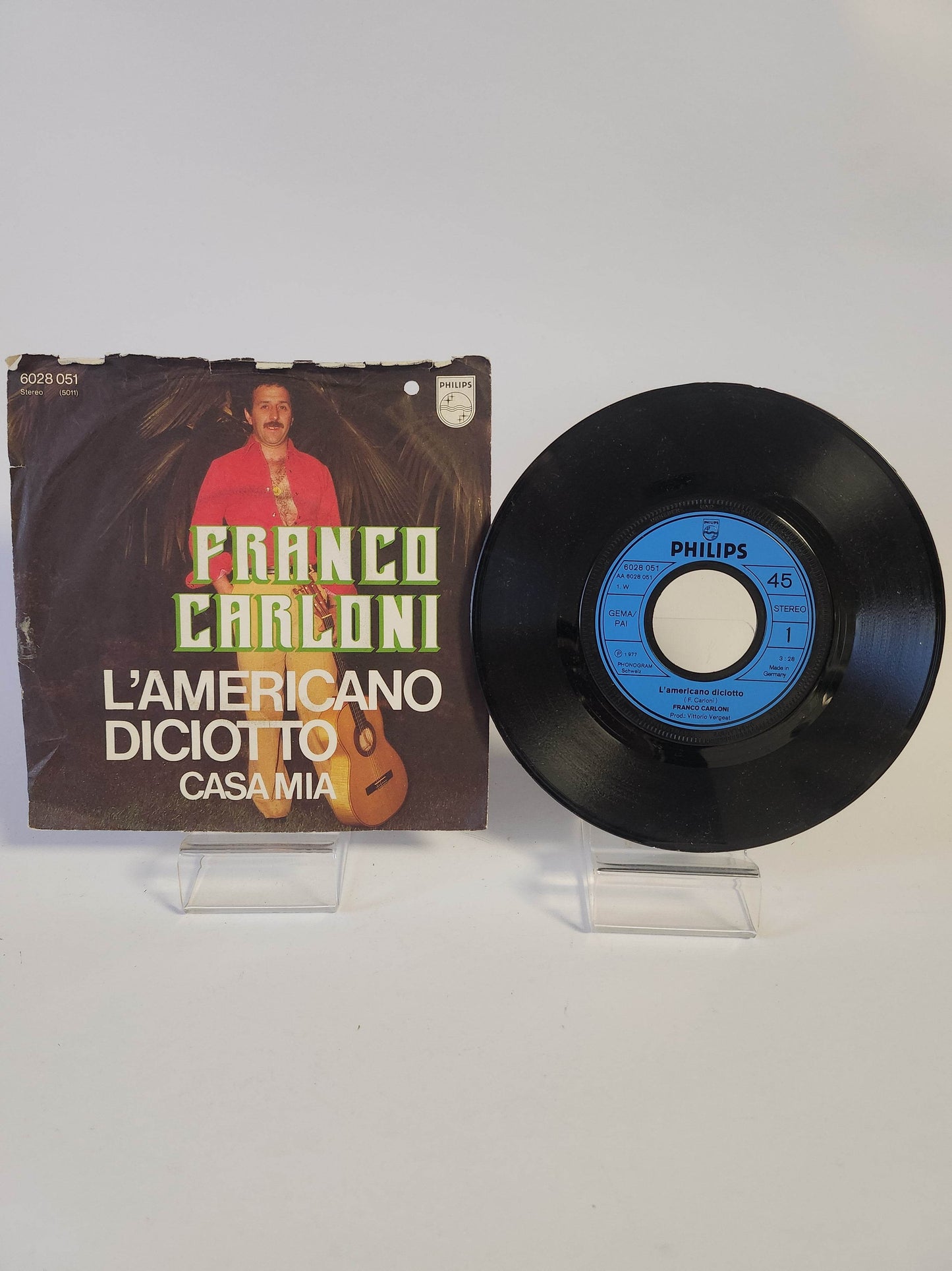 Franco Carloni: L'Americano Diciotto Single Vinyl - Feniks Gameshop