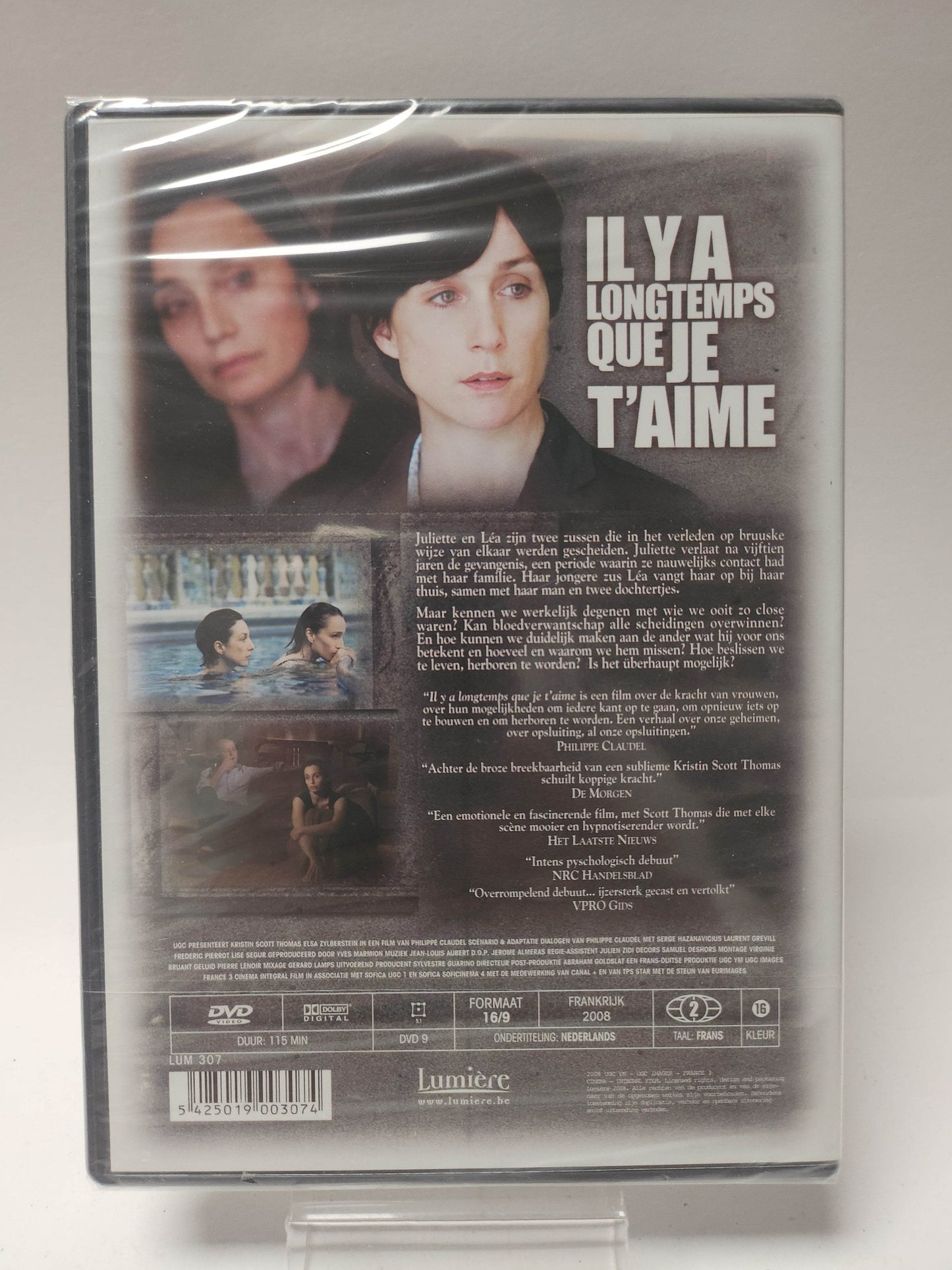 Il Y a Longtemps Que je T'aime geseald DVD - Feniks Gameshop