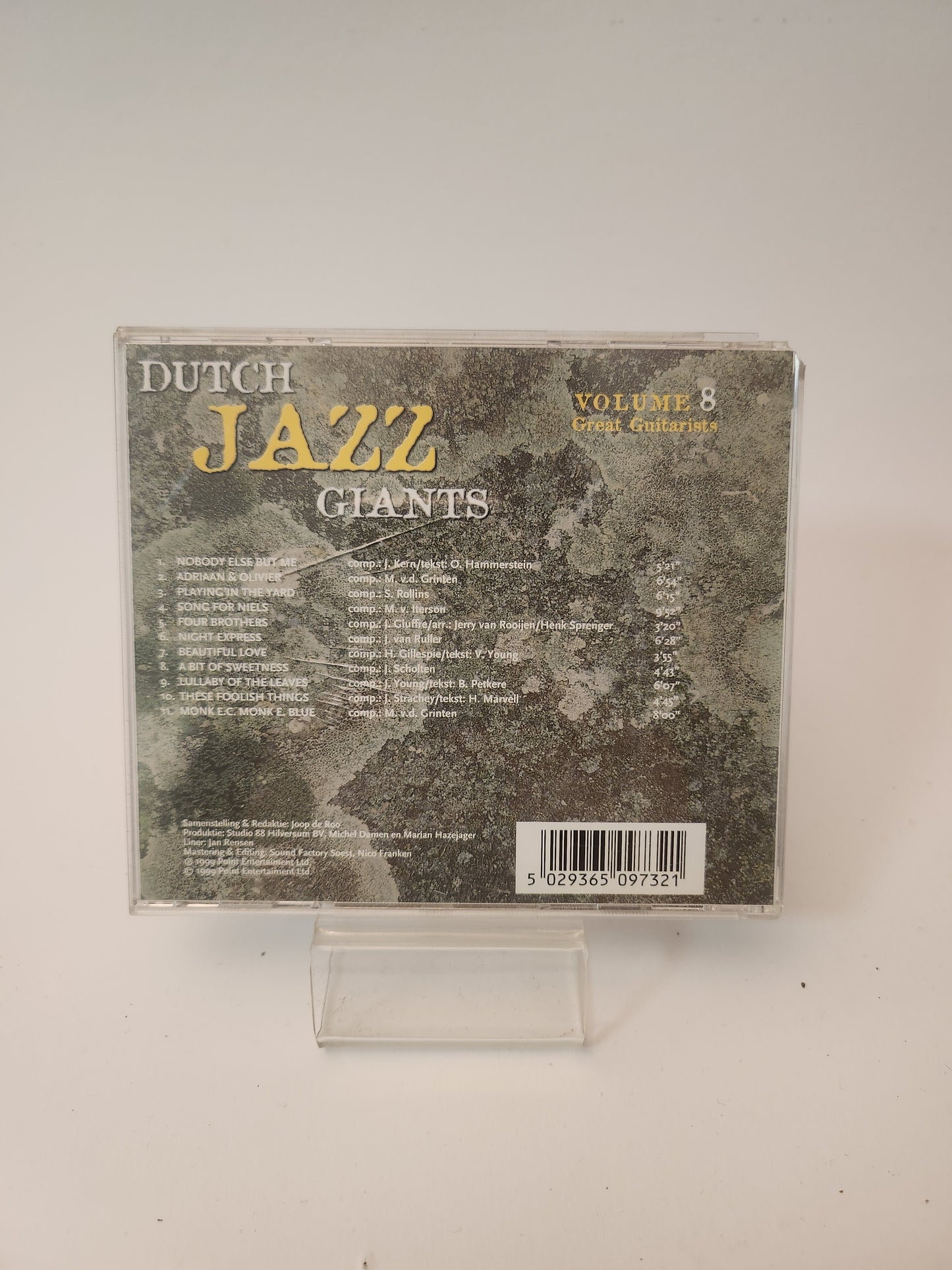 Dutch Jazz Giants Volume 8 CD