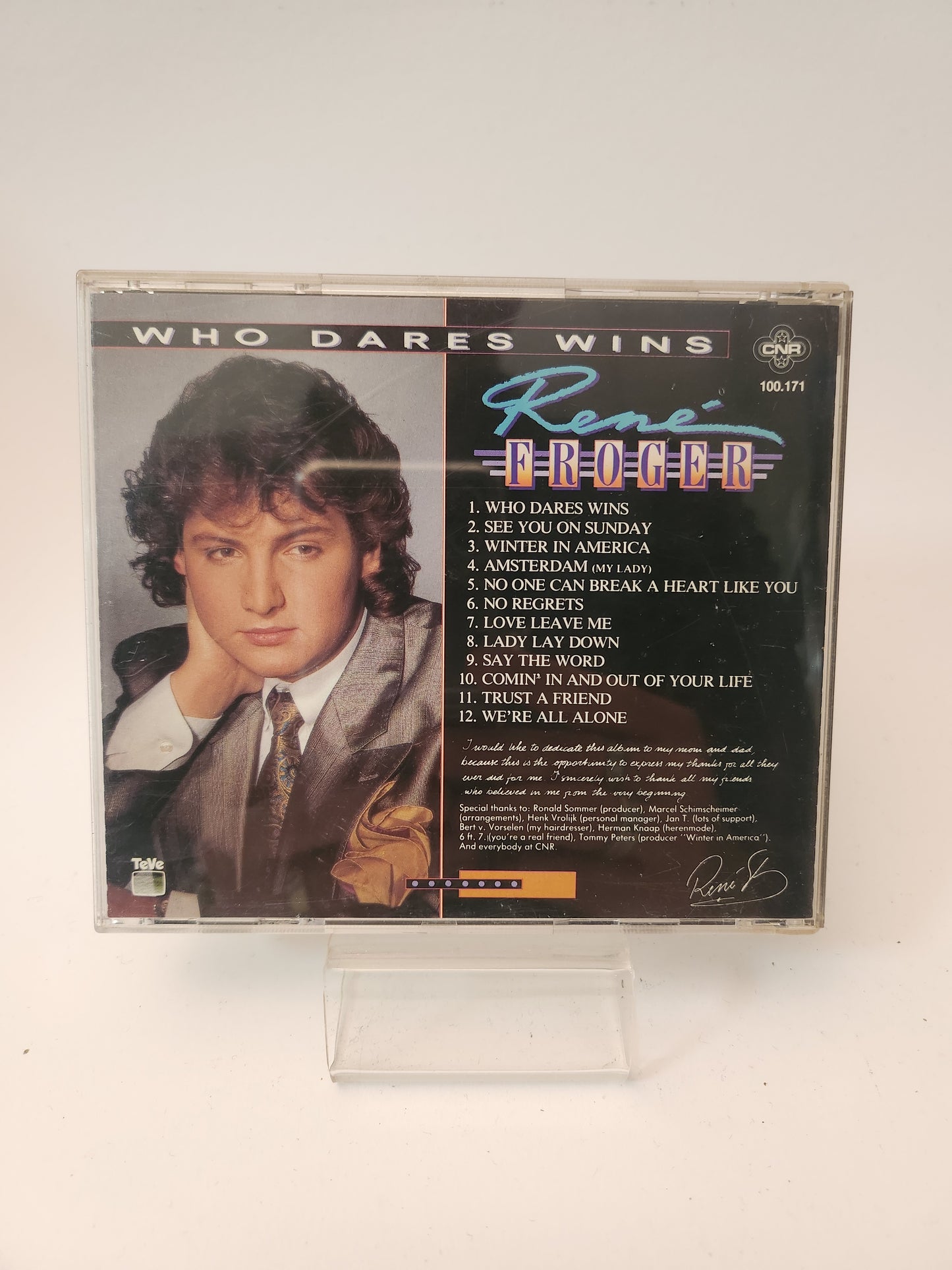 Rene Froger: Who Dares Wins CD