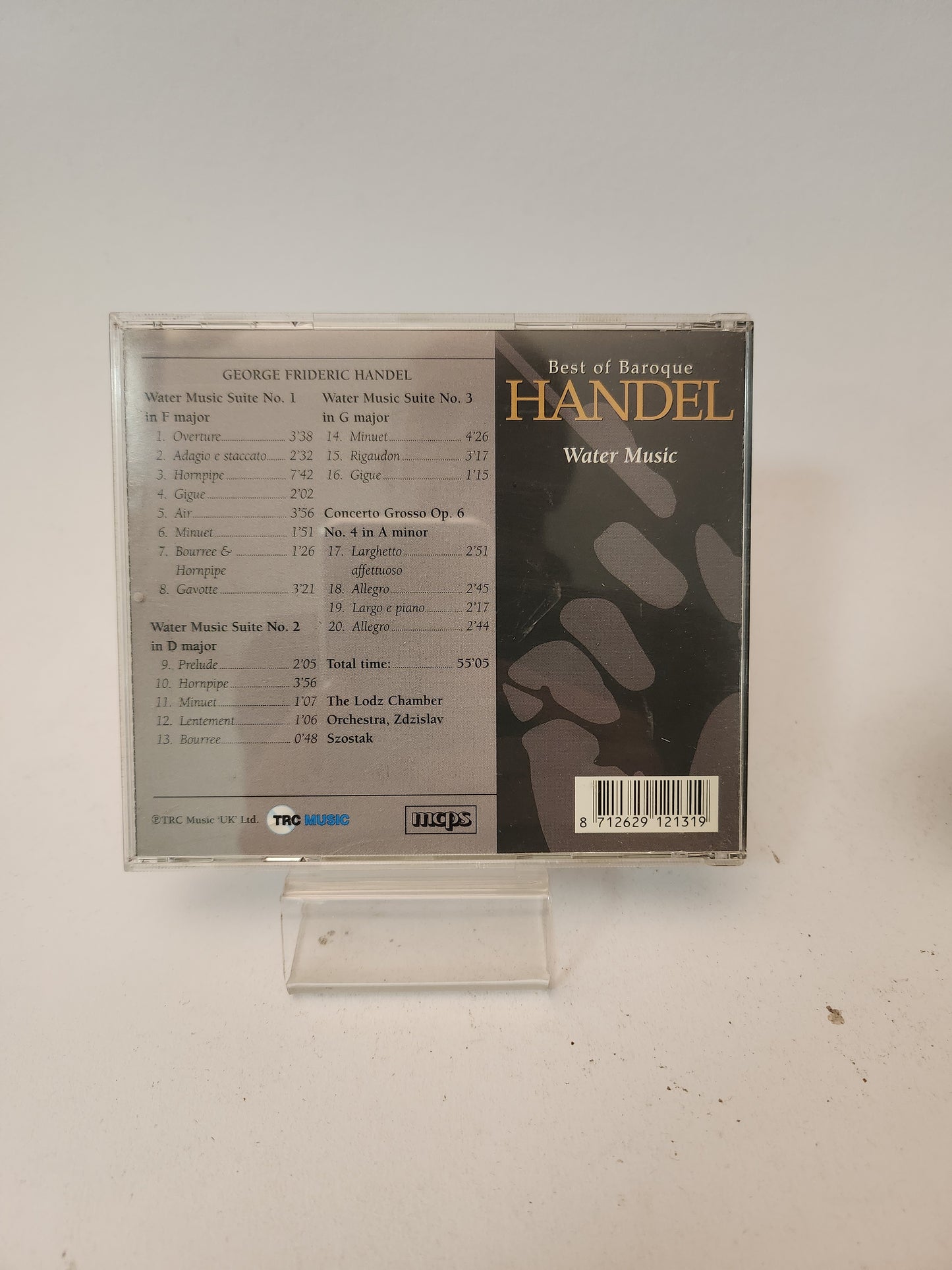 Best of Baroque: Handel Water Music CD