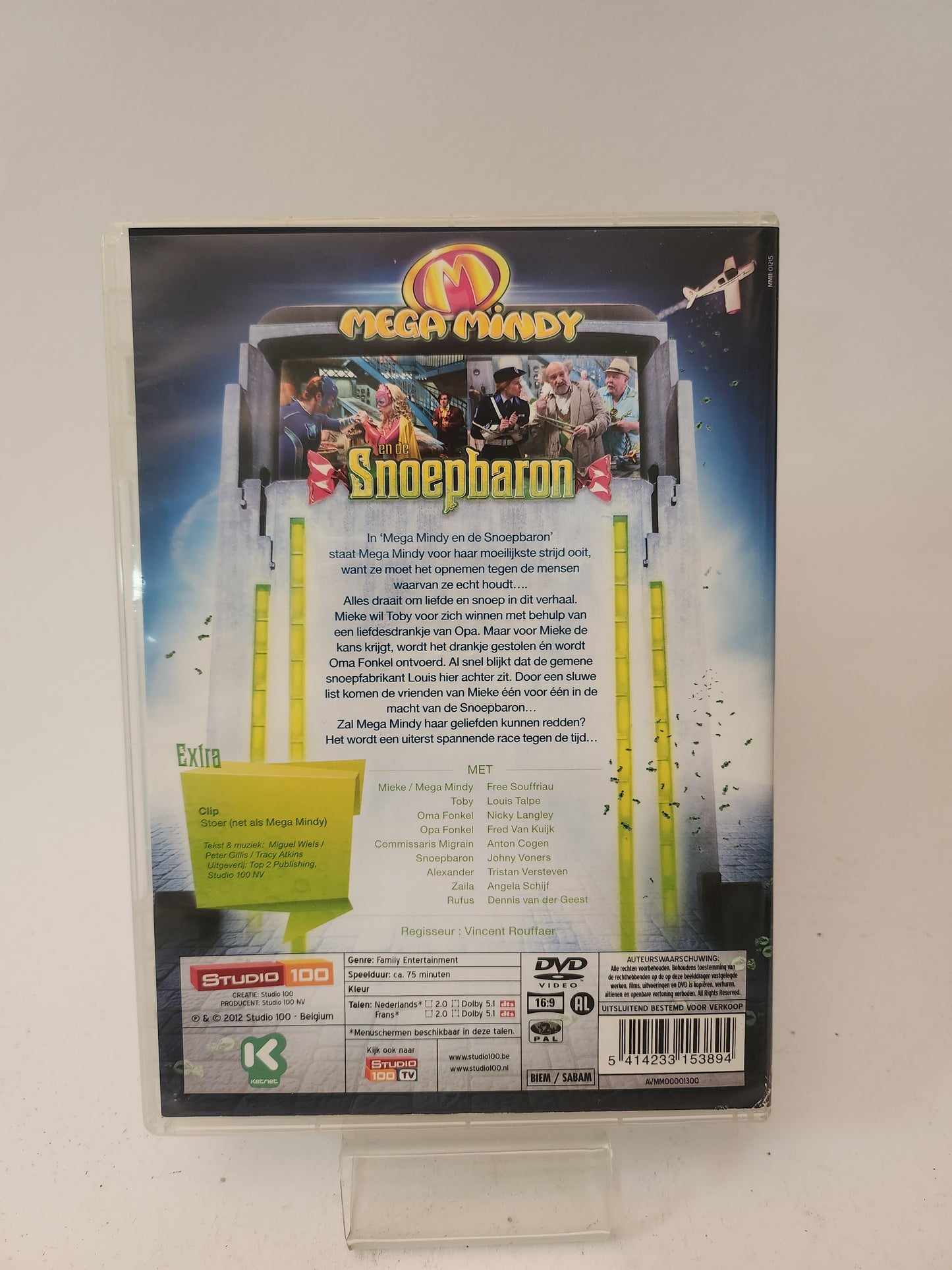 Mega Mindy Snoep Baron DVD Kids