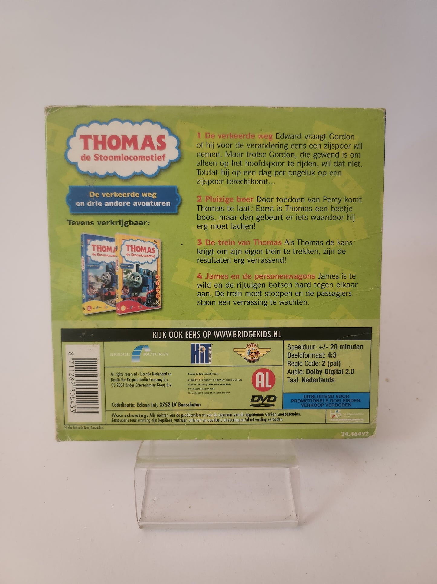 Thomas de Stoomlocomotief DVD Kids