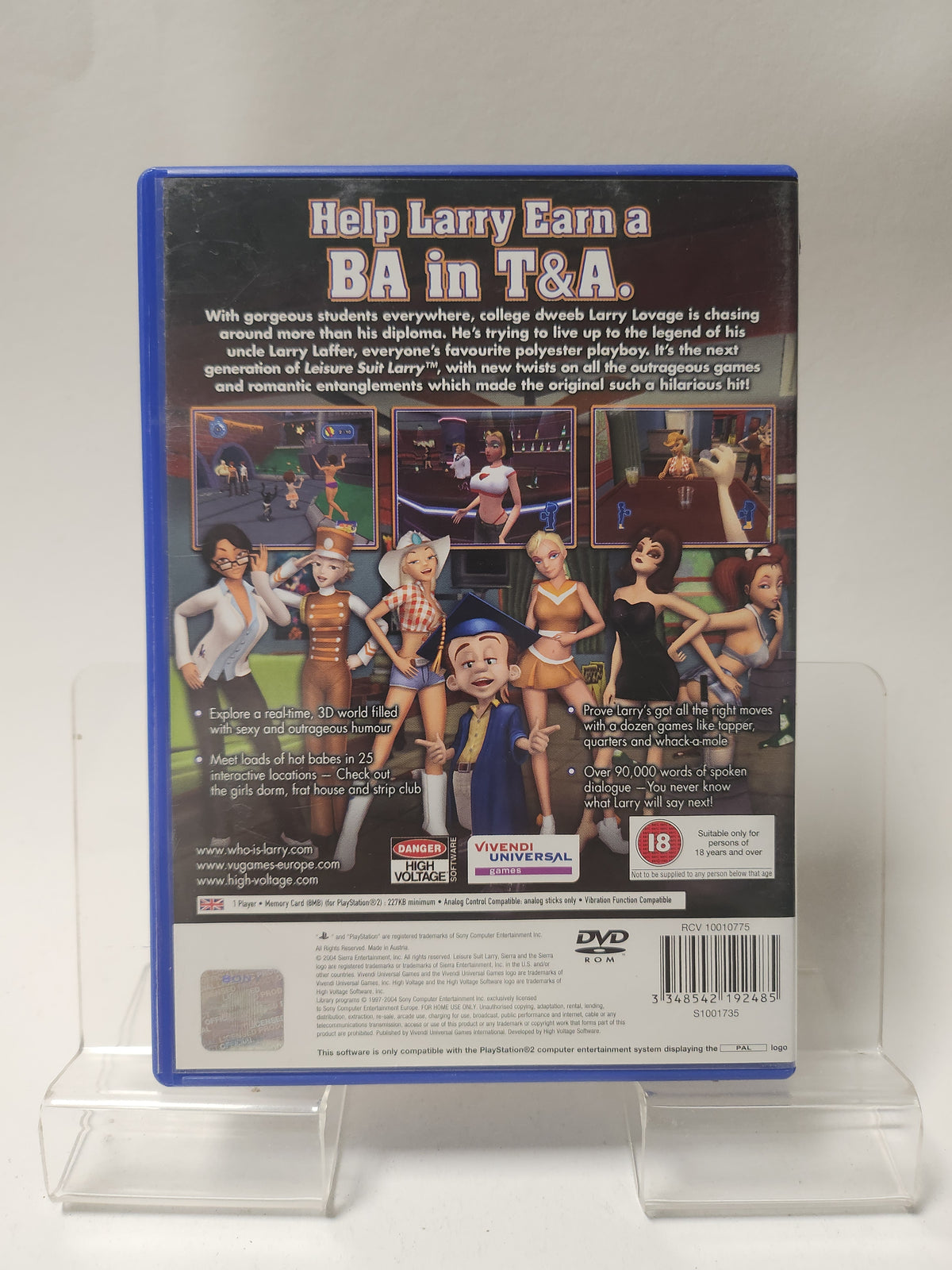 Leisure Suit Larry Magna Cum Laude Uncut Playstation 2