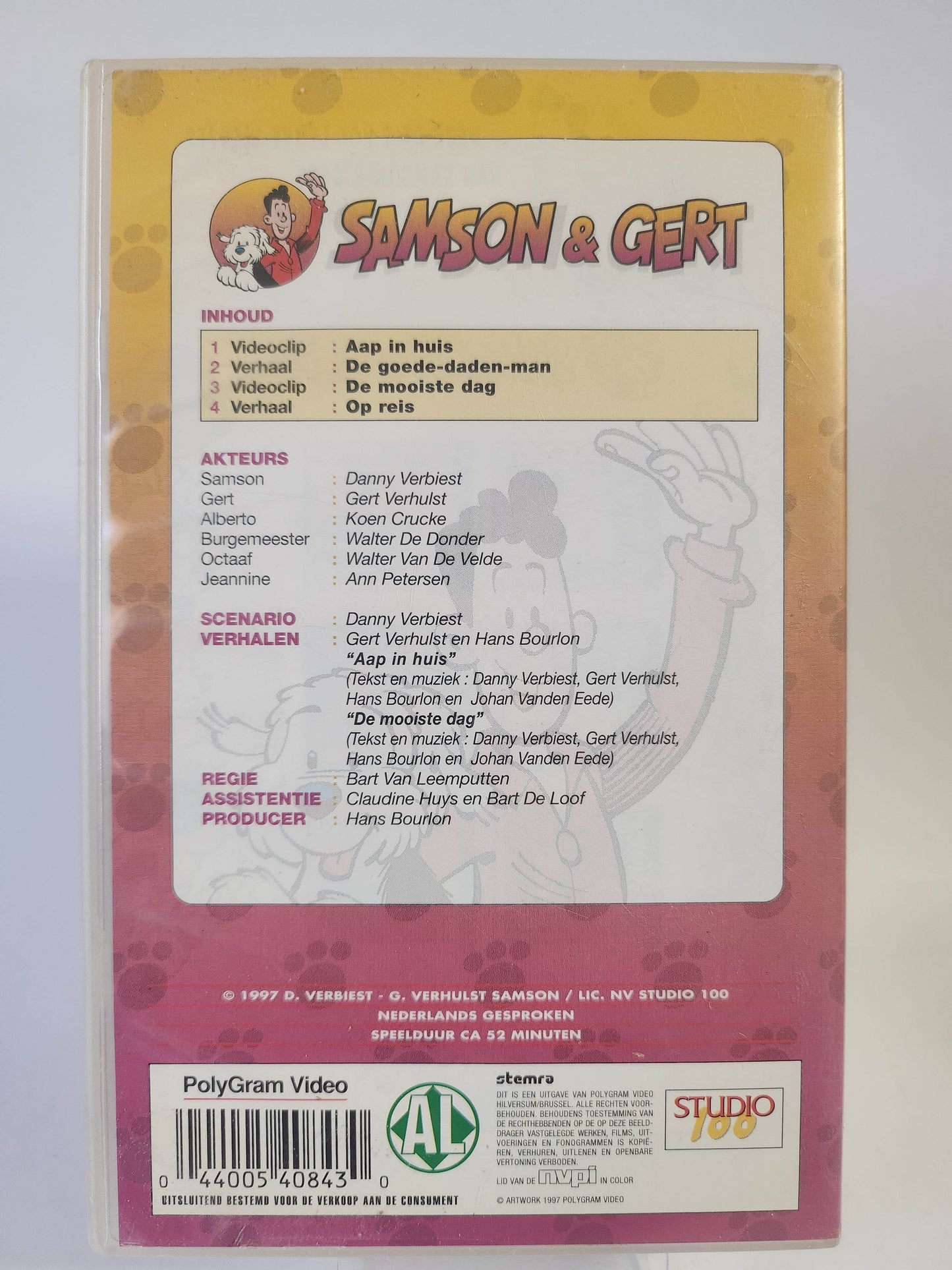Samson & Gert de Goede-Daden-Man deel 7 VHS - Feniks Gameshop