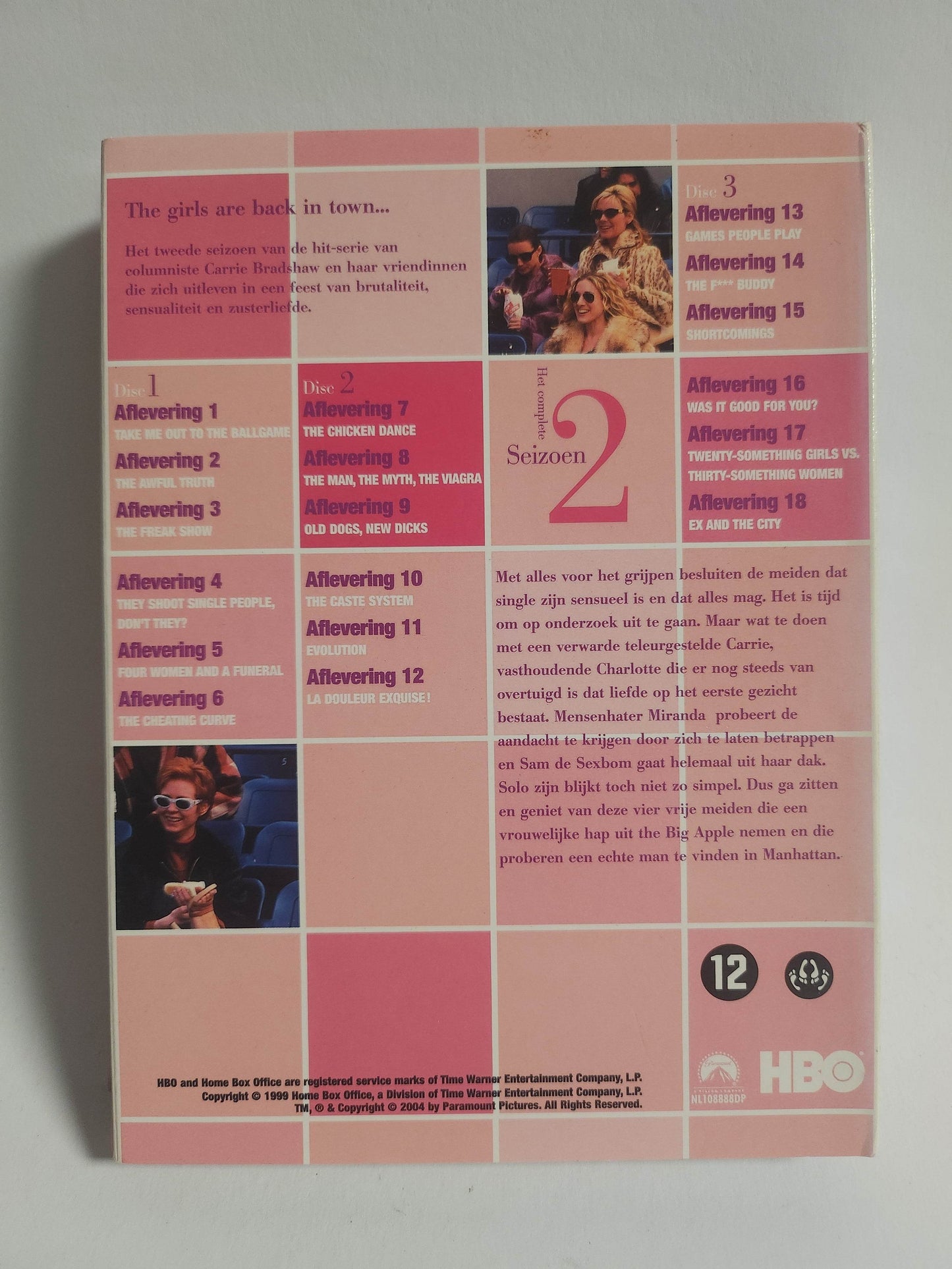 Sex and the City Seizoen 2 Box DVD - Feniks Gameshop