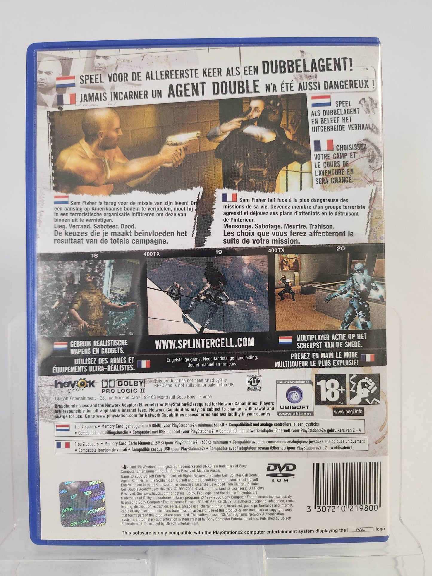 Tom Clancy's Splinter Cell Double Agent Playstation 2 - Feniks Gameshop
