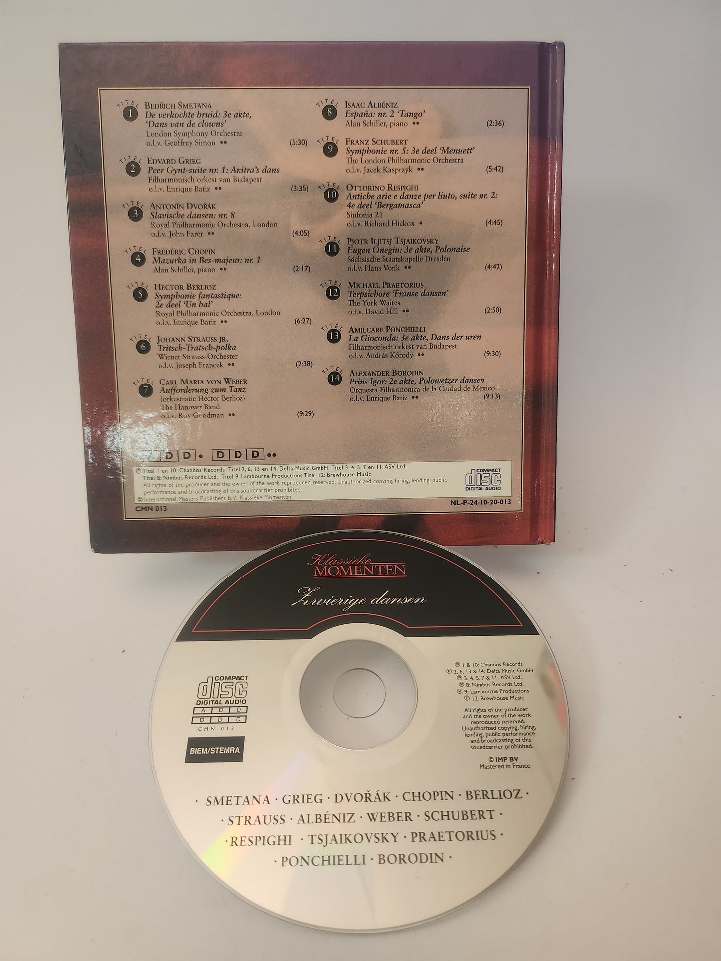 Klassieke Momenten: Zwierige Dansen CD
