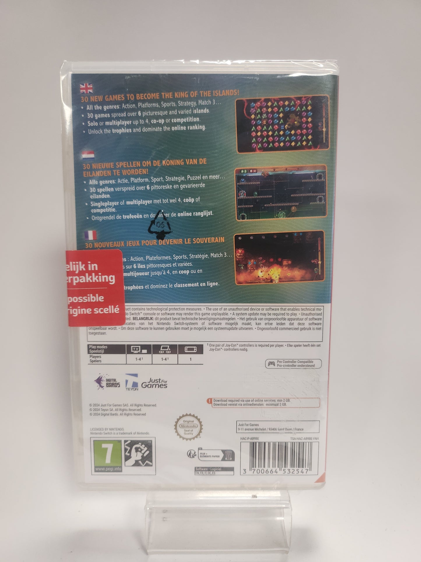 30 in 1 Game Collection Volume 2 geseald Nintendo Switch
