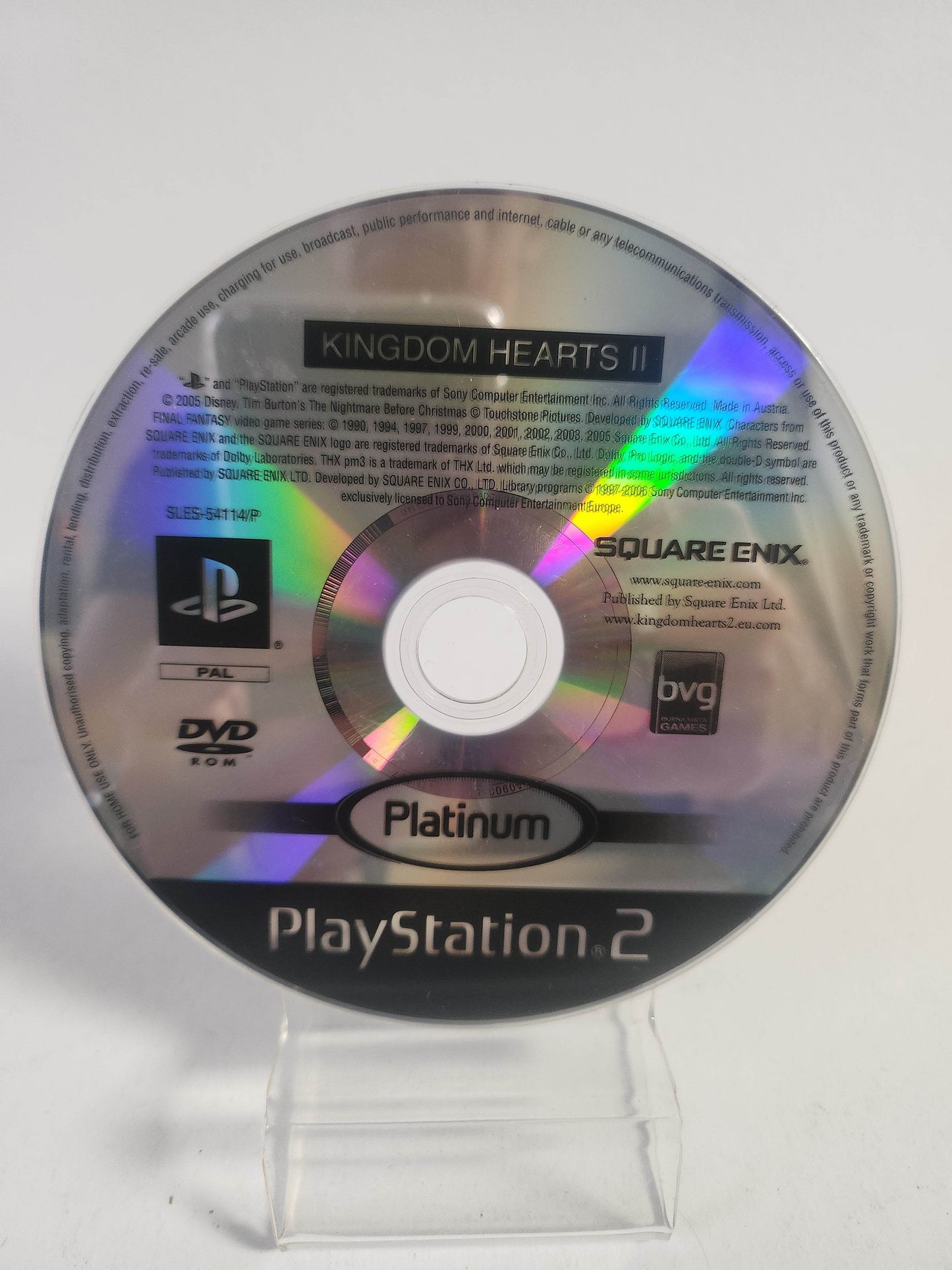 Kingdom Hearts II Platinum (Disc Only) PlayStation 2 - Feniks Gameshop
