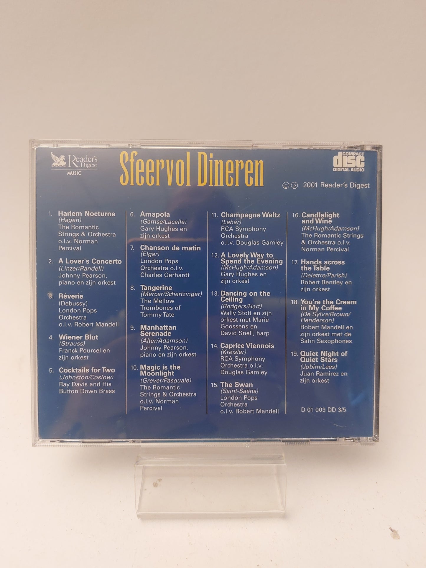 Sfeervol Dineren CD