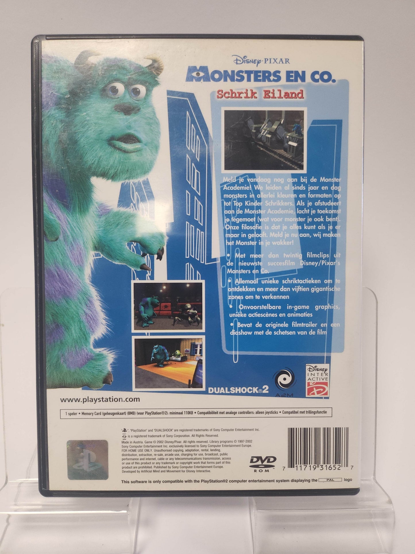 Disney Pixar Monsters en Co Schrik Eiland Playstation 2 - Feniks Gameshop