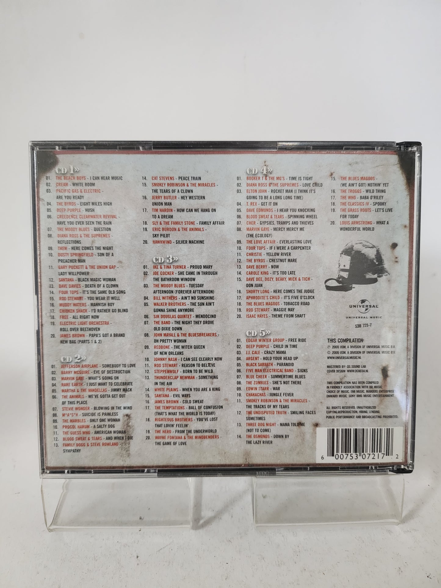Tour of Duty Top 100 5 CD Box