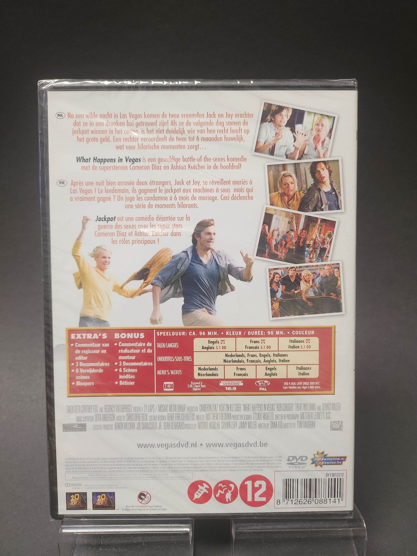 What Happens in Vegas Jackpot geseald DVD - Feniks Gameshop