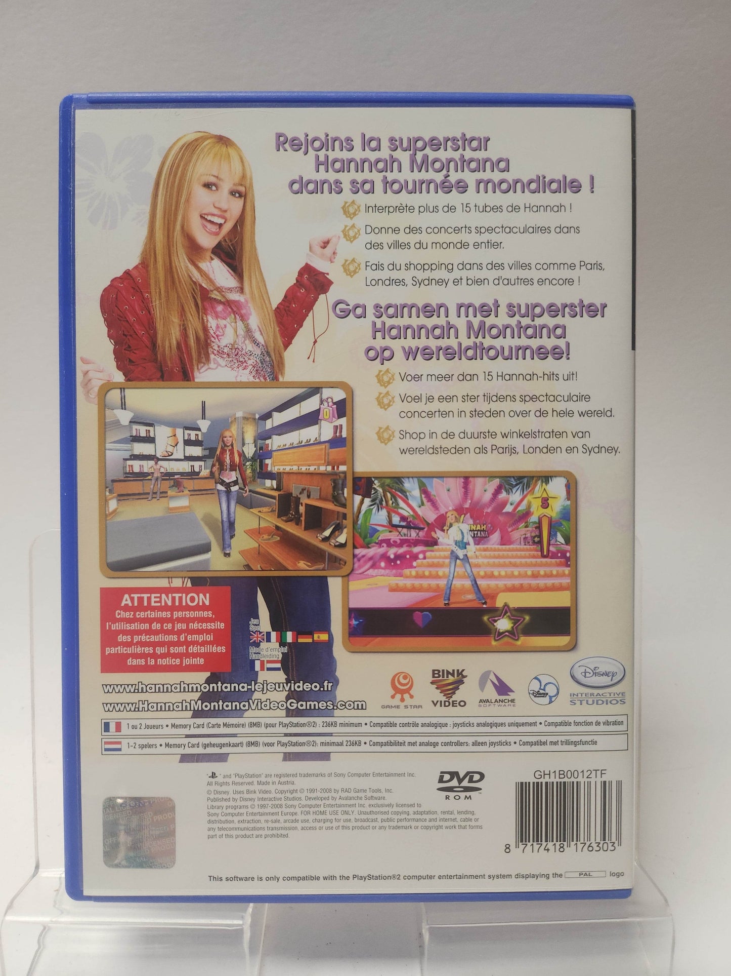 Hannah Montana op WereldTournee Playstation 2 - Feniks Gameshop