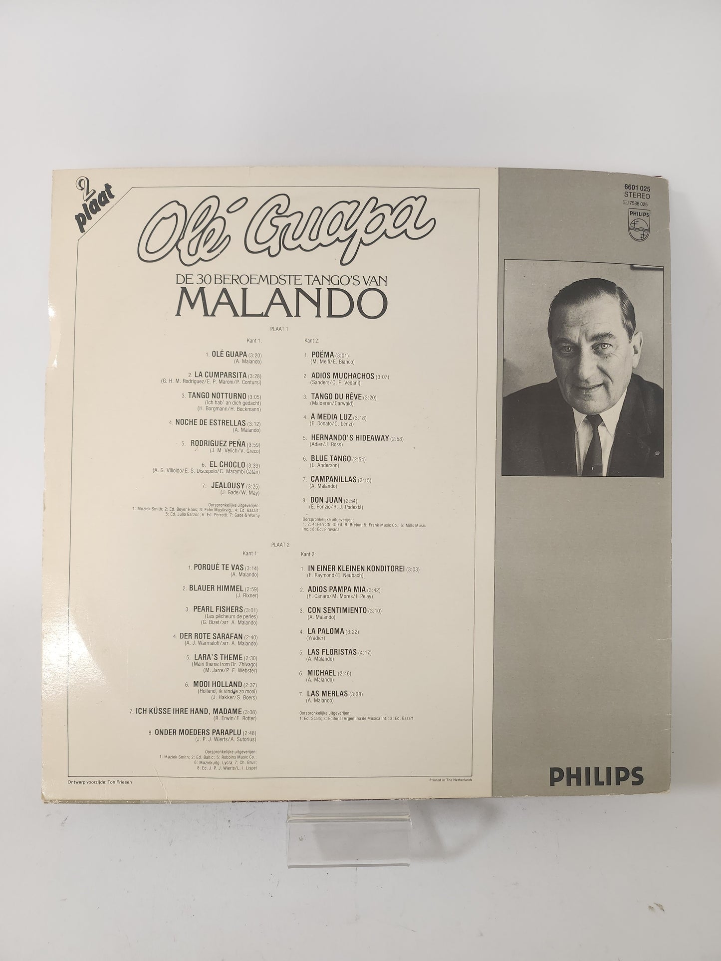 Ole Guapa: Malando LP Vinyl