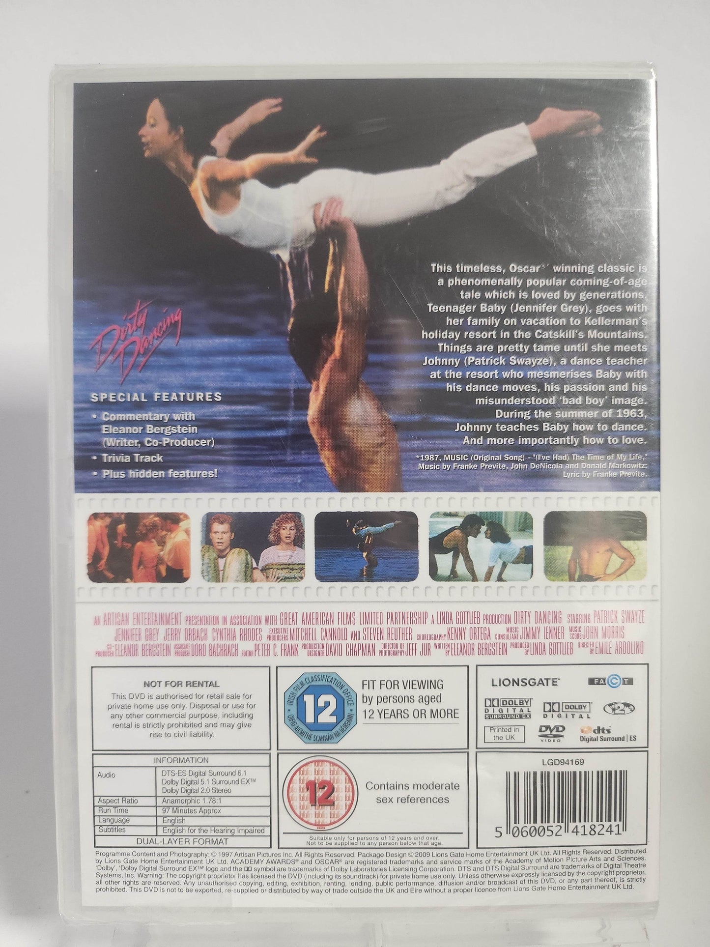 Dirty Dancing geseald DVD - Feniks Gameshop