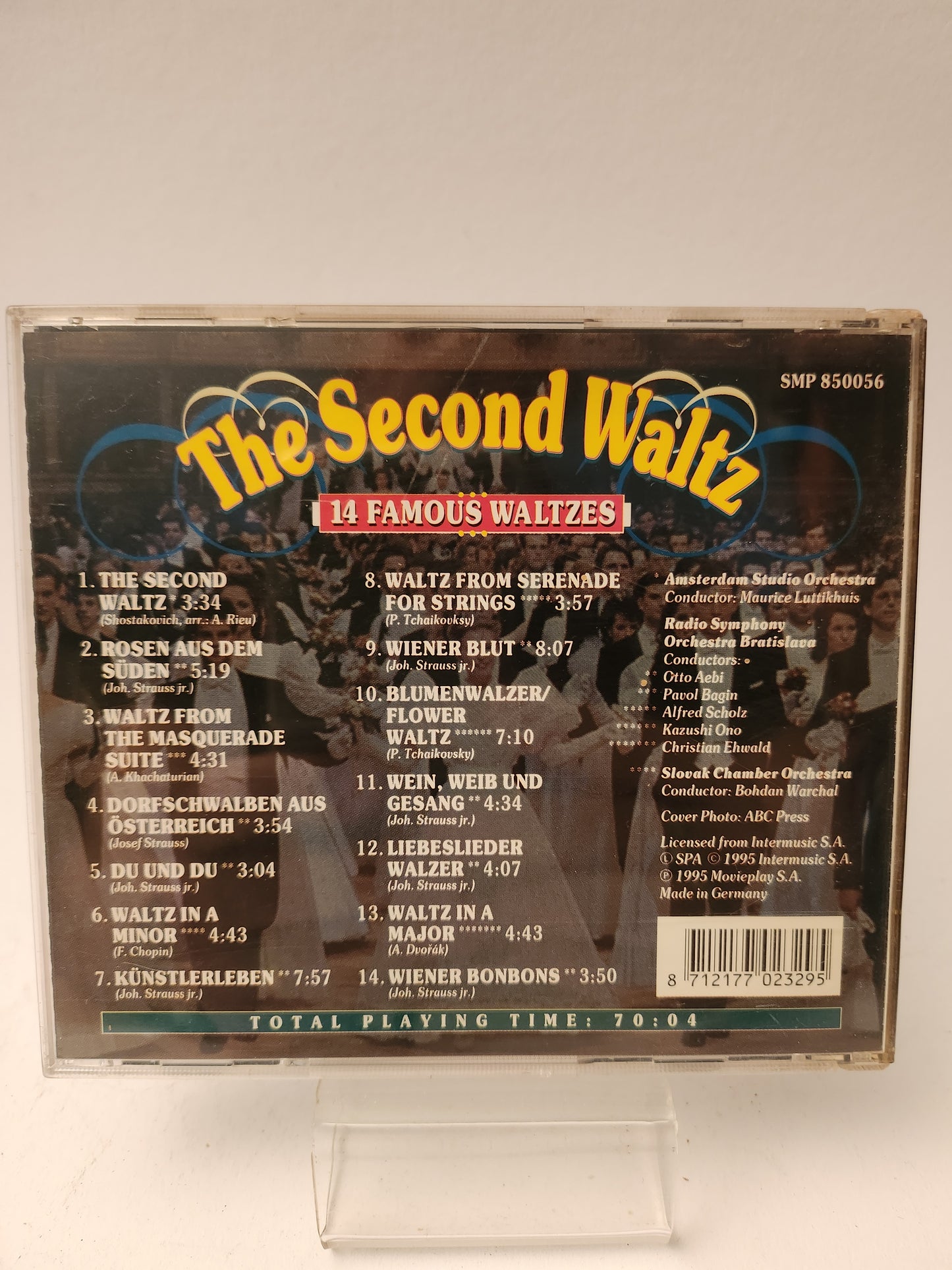 The Second Waltz: 14 Famous Waltzes CD