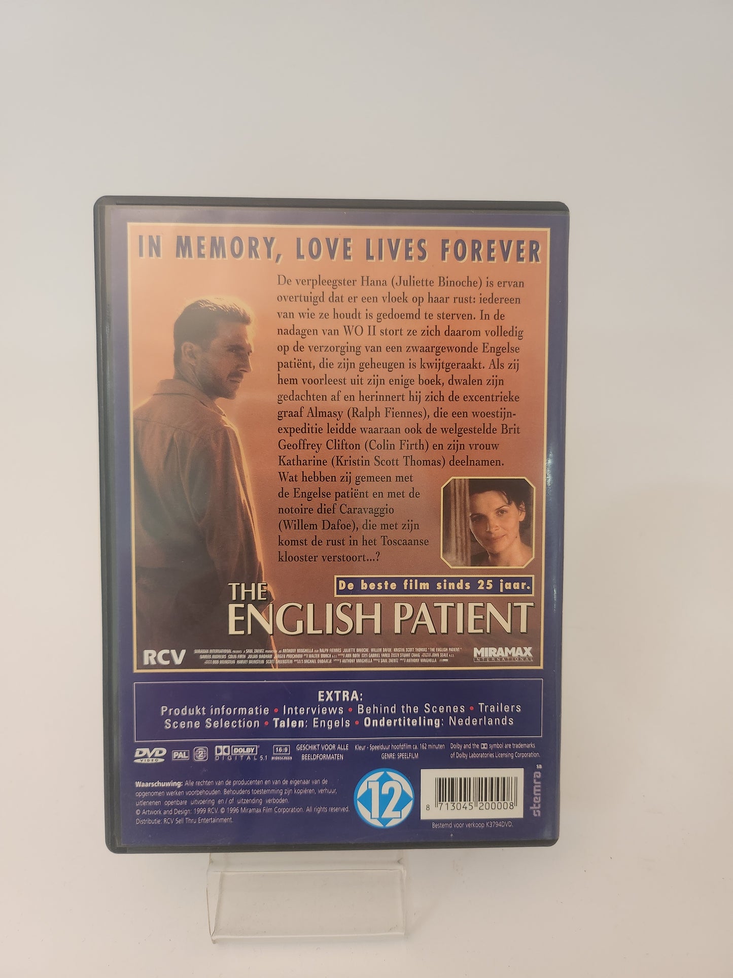 English Patient Dvd