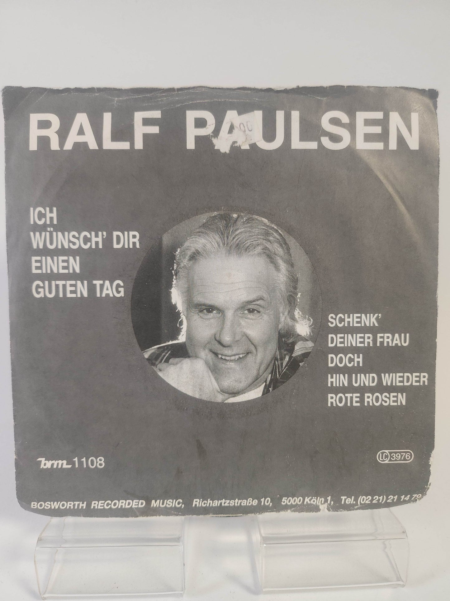Ralf Paulsen: Ich Wünsch Dir Einen Guten Tag Single Vinyl - Feniks Gameshop