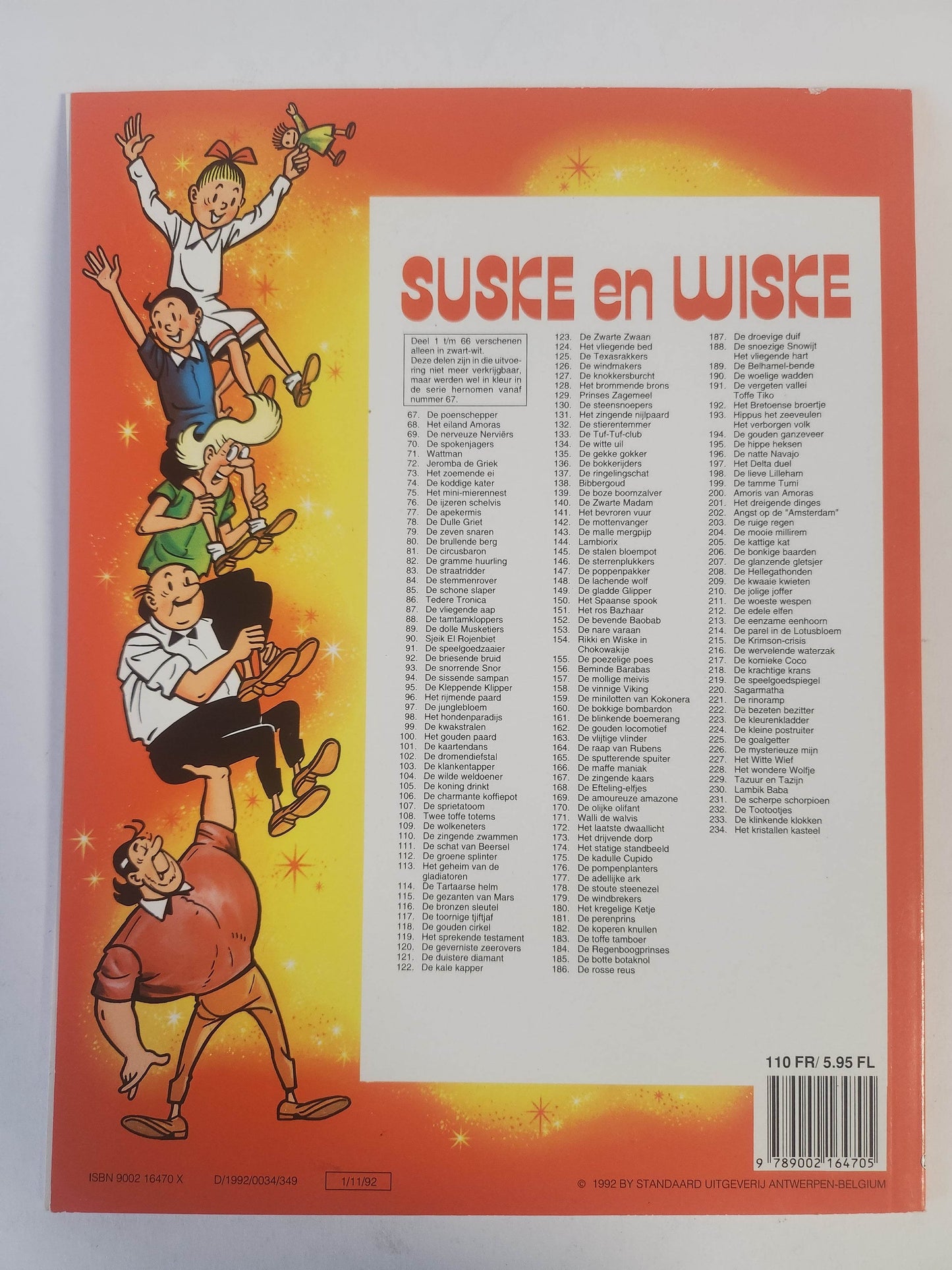 234: het Kristallen Kasteel Suske en Wiske - Feniks Gameshop