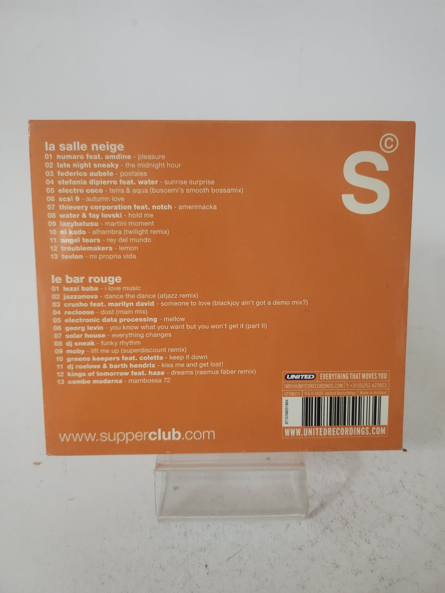 Supperclub Presents One World CD