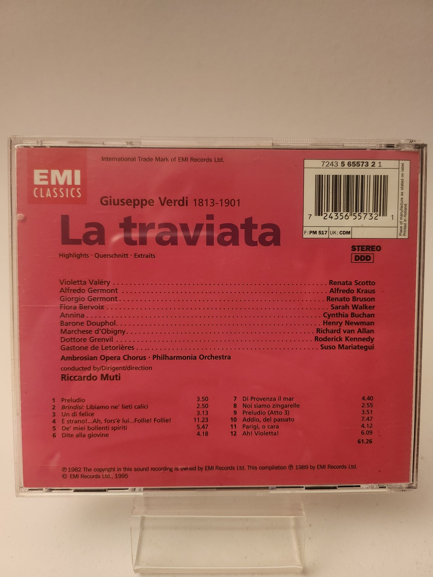 La Traviata CD