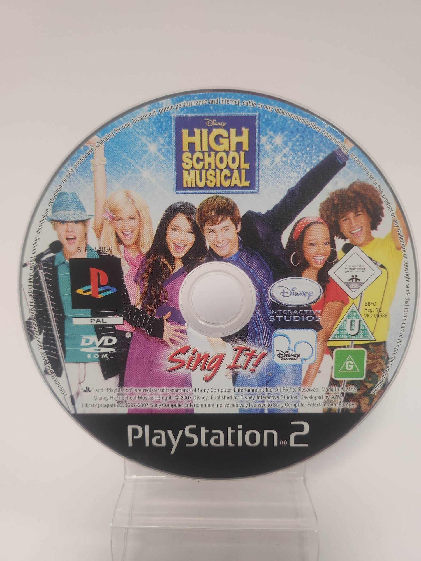 Disney High School Musical Sing it (Disc Only) PlayStation 2 - Feniks Gameshop