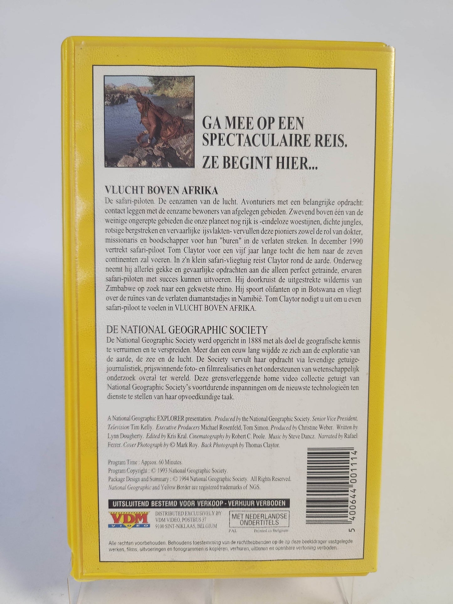 National Geographic: Vlucht Boven Afrika VHS - Feniks Gameshop
