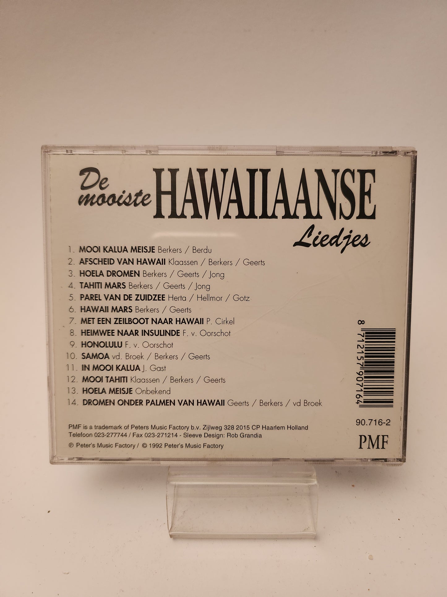 Mooiste Hawaiianse Liedjes CD
