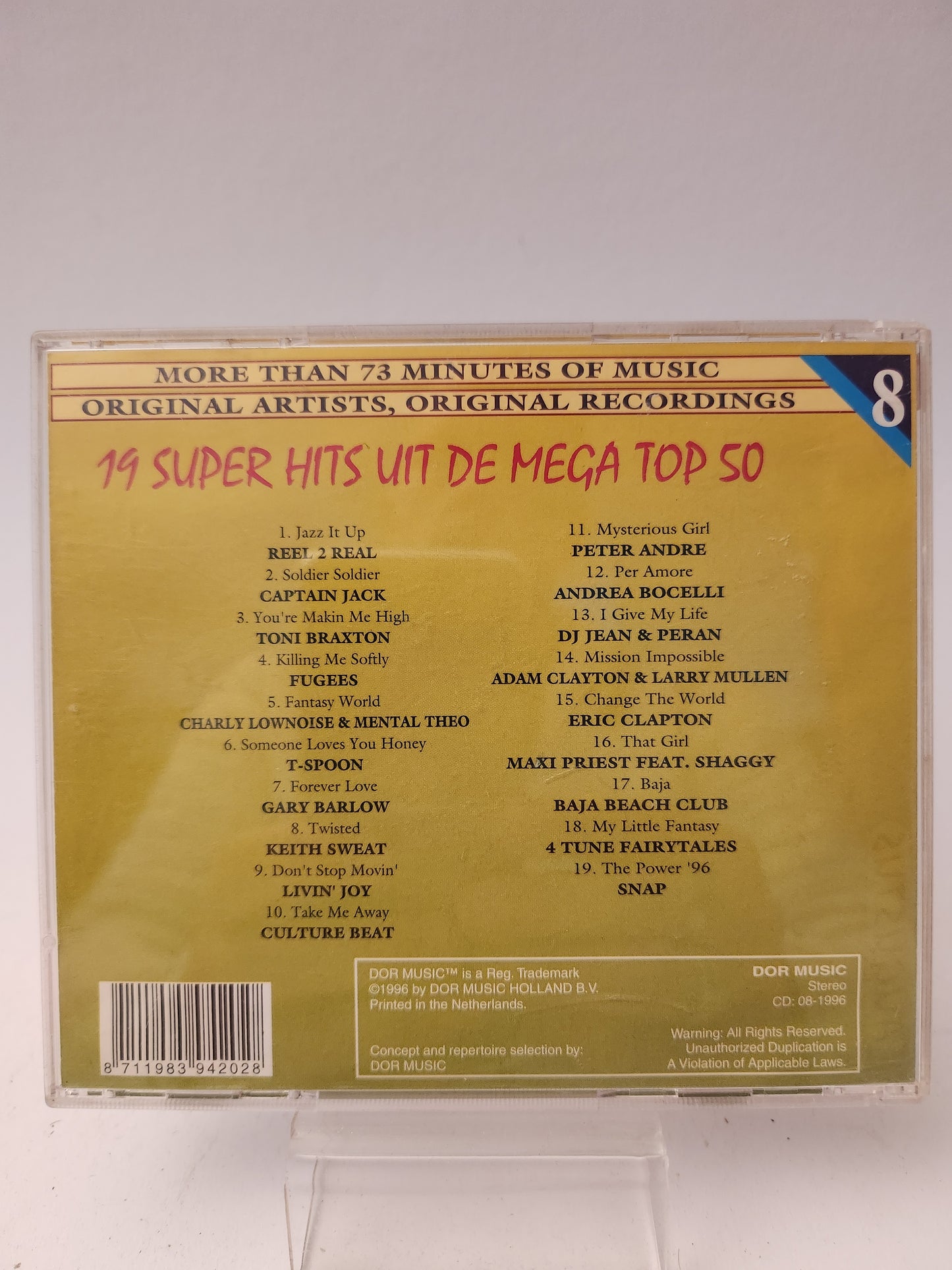 19 Super Hits uit de Mega Top 50 CD