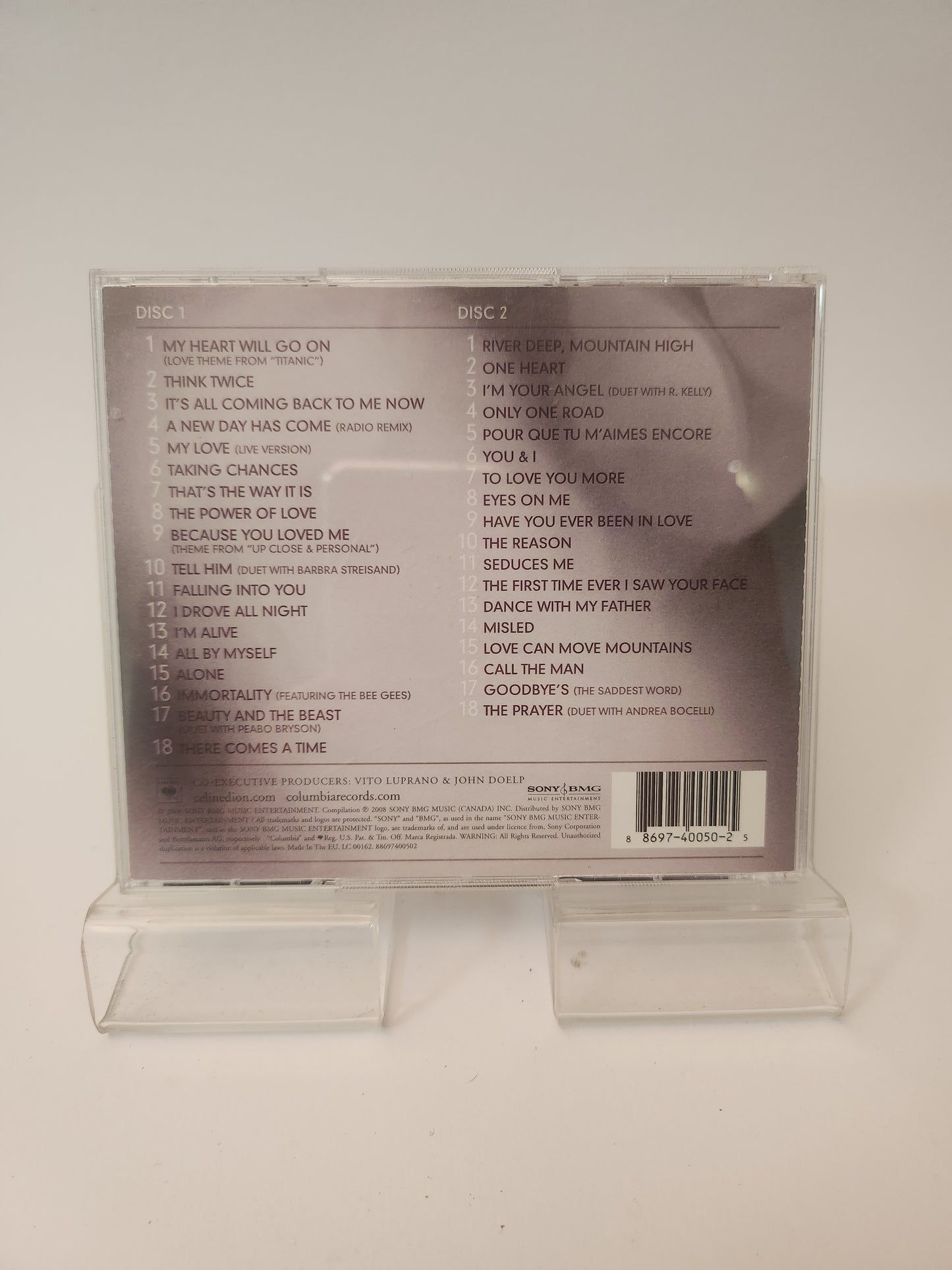 Celine Dion: My Love "Ultimate Essential Collection" CD