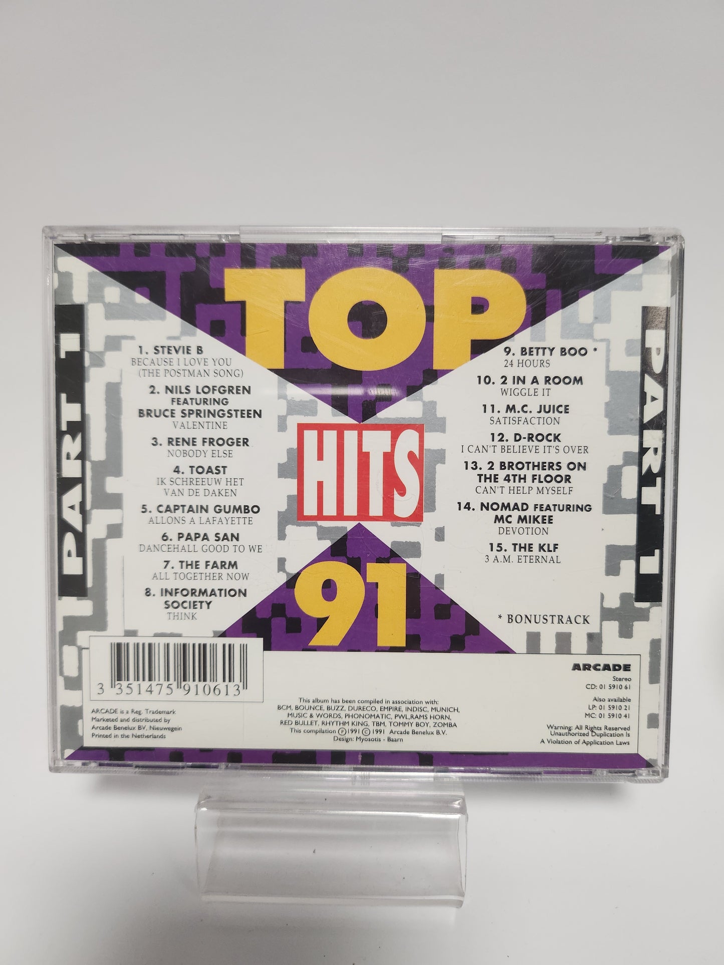 Top Hits 91 Part 1 CD