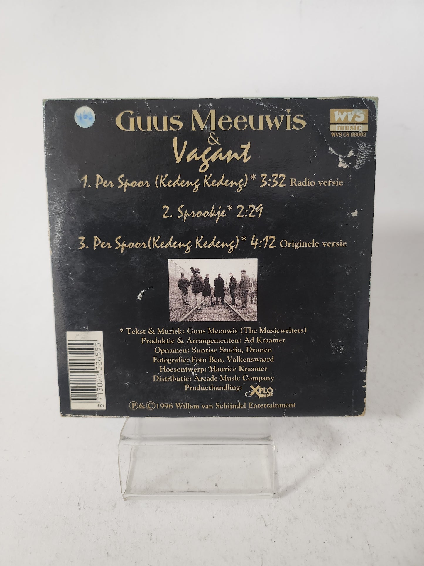 Guus Meeuwis & Vagant: Per Spoor CD Single