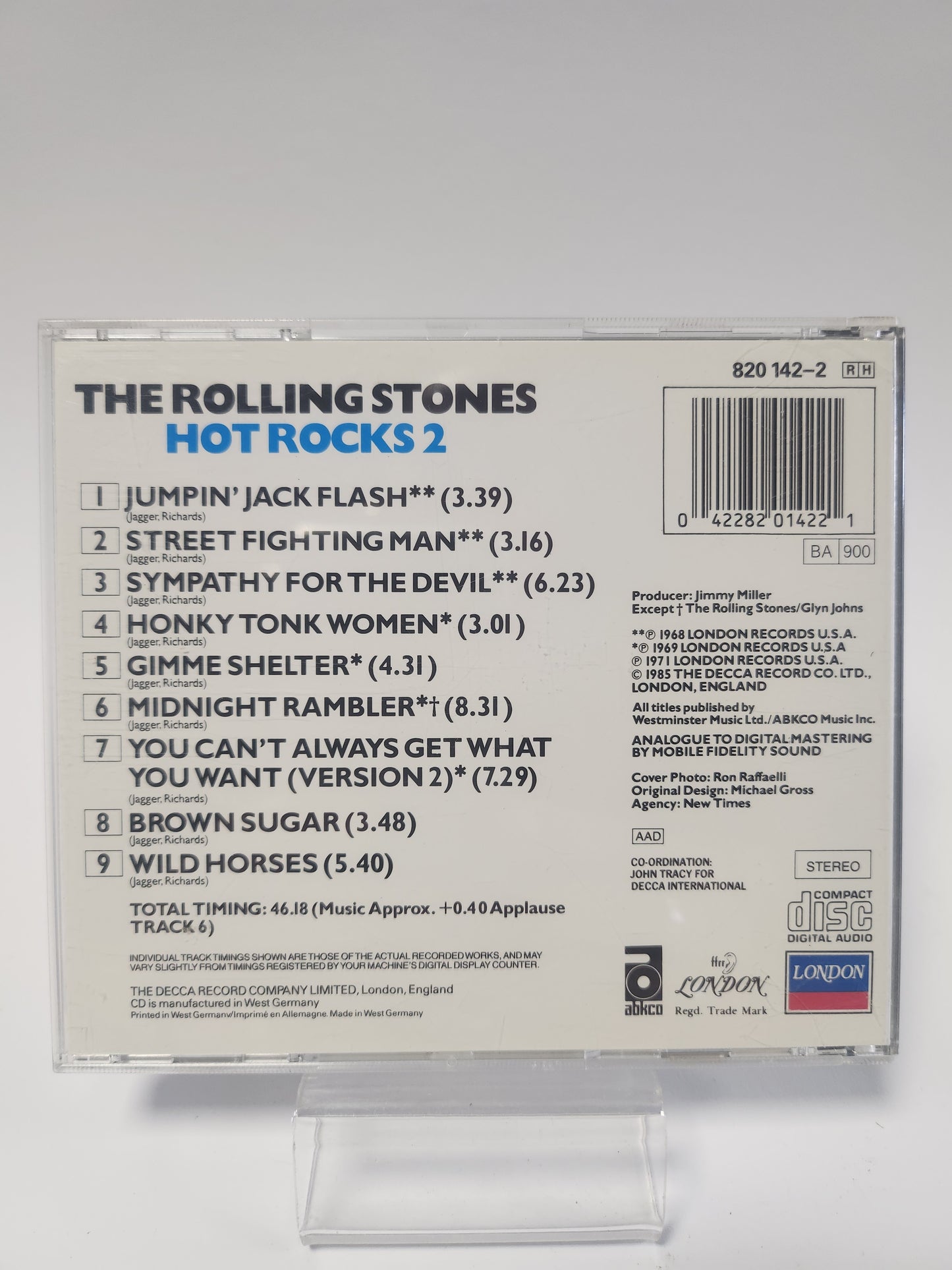 Rolling Stones: Hot Rocks 2 CD