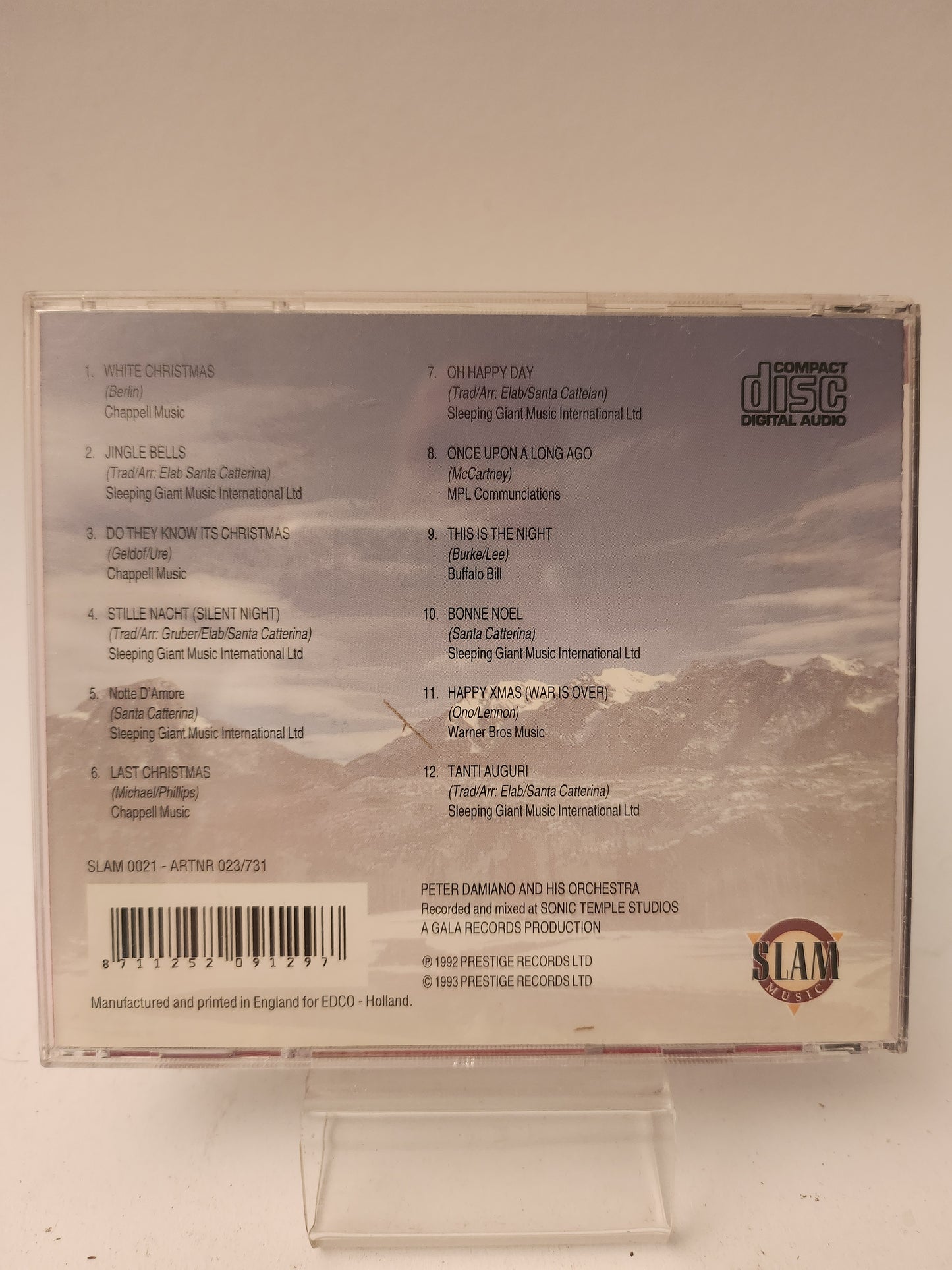 Merry Christmas & a Happy New Year CD