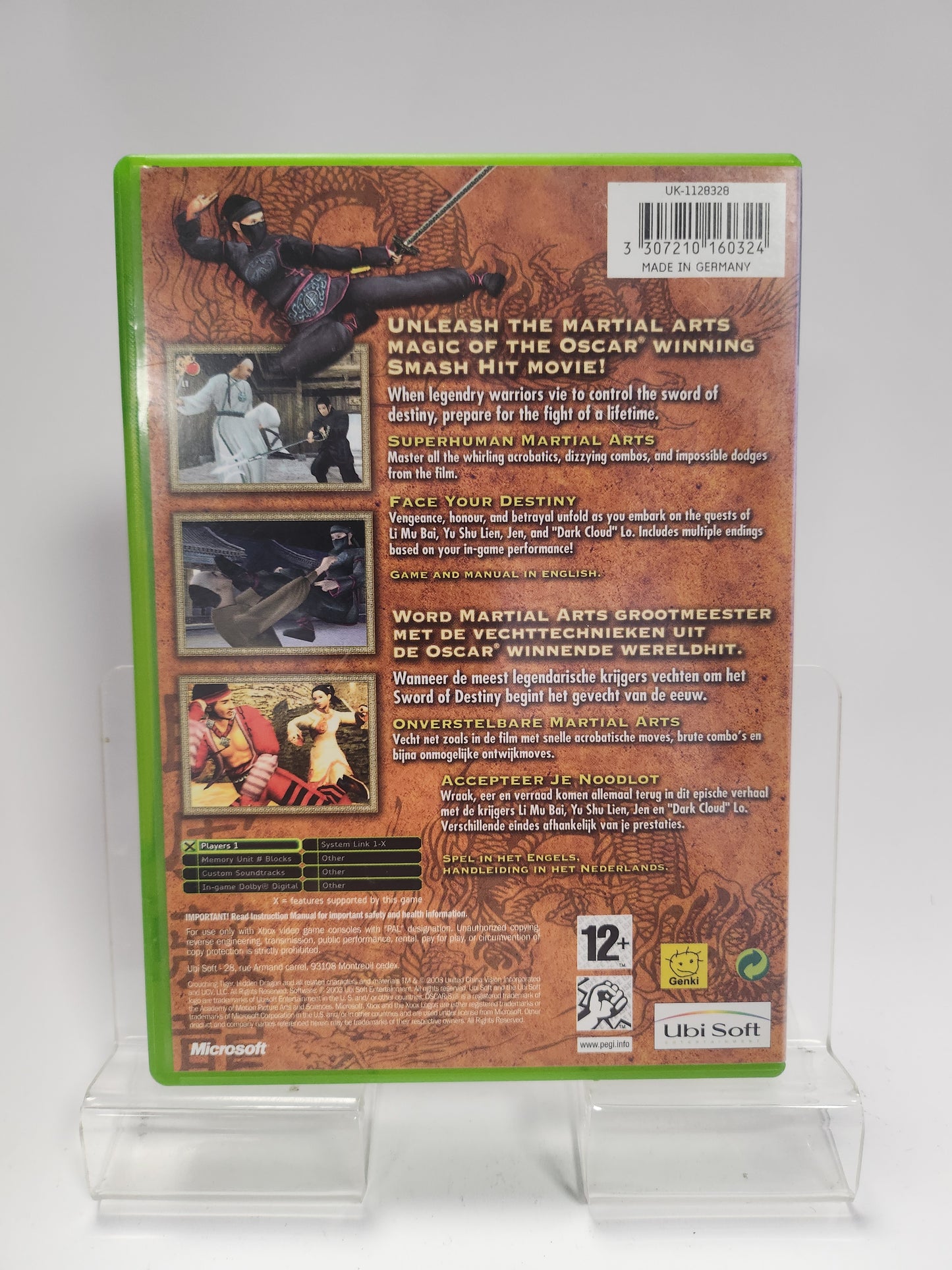 Crouching Tiger Hidden Dragon Xbox Original